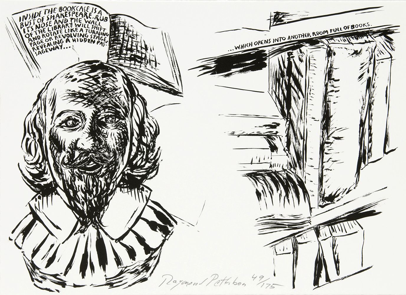 Untitled (Inside the bookcase...), 2007