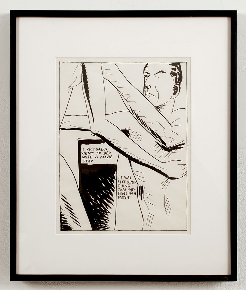 Untitled (I actually went to bed...), 1987 