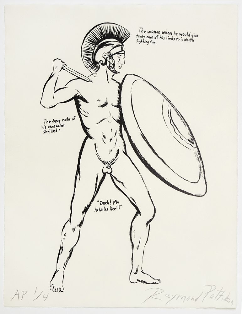Untitled (Achilles Heel...), 2018