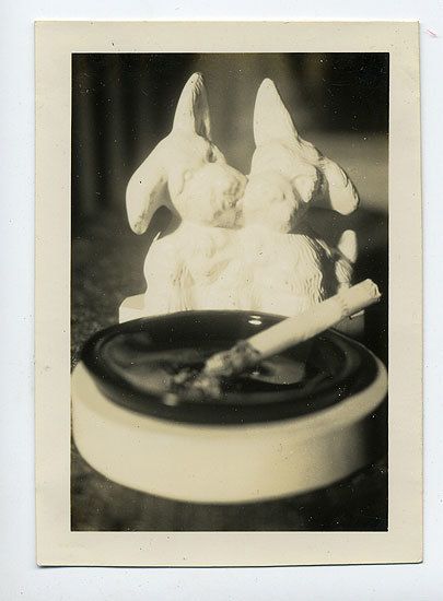 Ashtray with Westies, 1940s, 2 1/2 x 3 1/2 in.