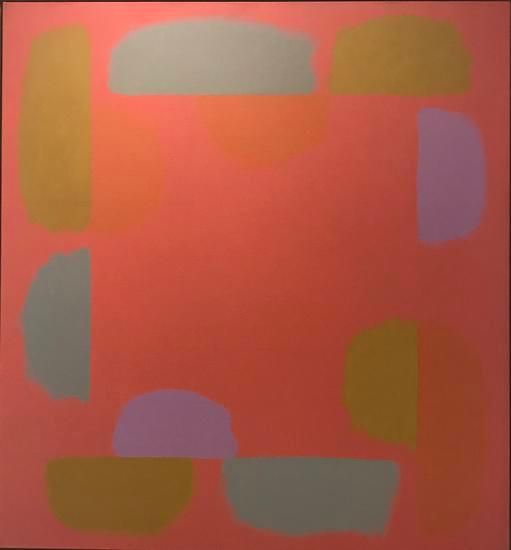 Untitled, c. 1976-77, oil on canvas, 55 x 51 in.