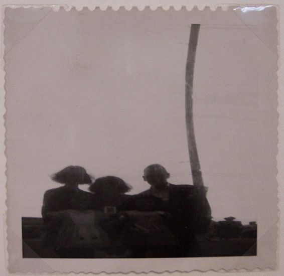 Fun House Mirror, 1930s, 3 1/2 x 3 1/2 in.