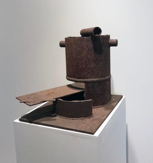 Untitled, c.1965-69, steel, 19 x 21 x 20 in.