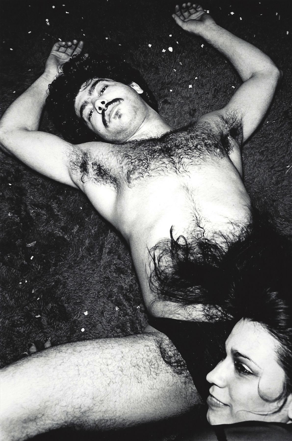 Couple on floor by Arlene Gottfried