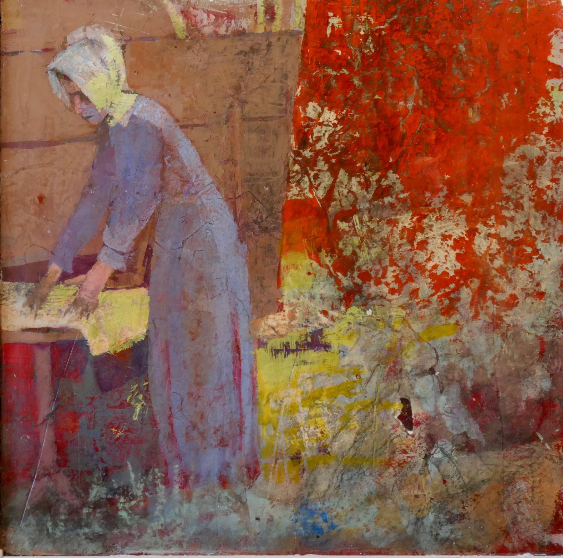 Perky Edgerton, Pioneer, Oil On Canvas
