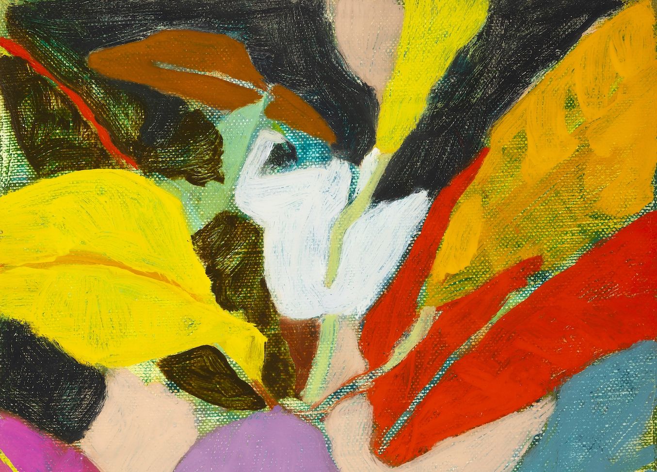Broadleaf, 10" x 8" Oil On Canvas