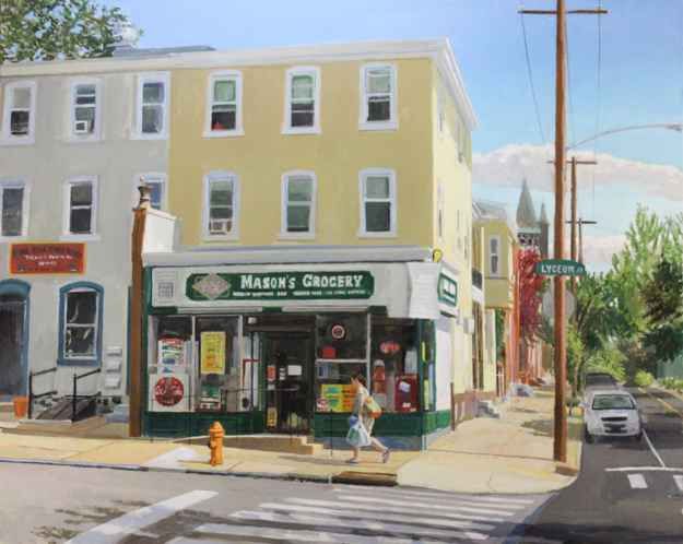 Mason's, 24 x 30, Oil On Canvas