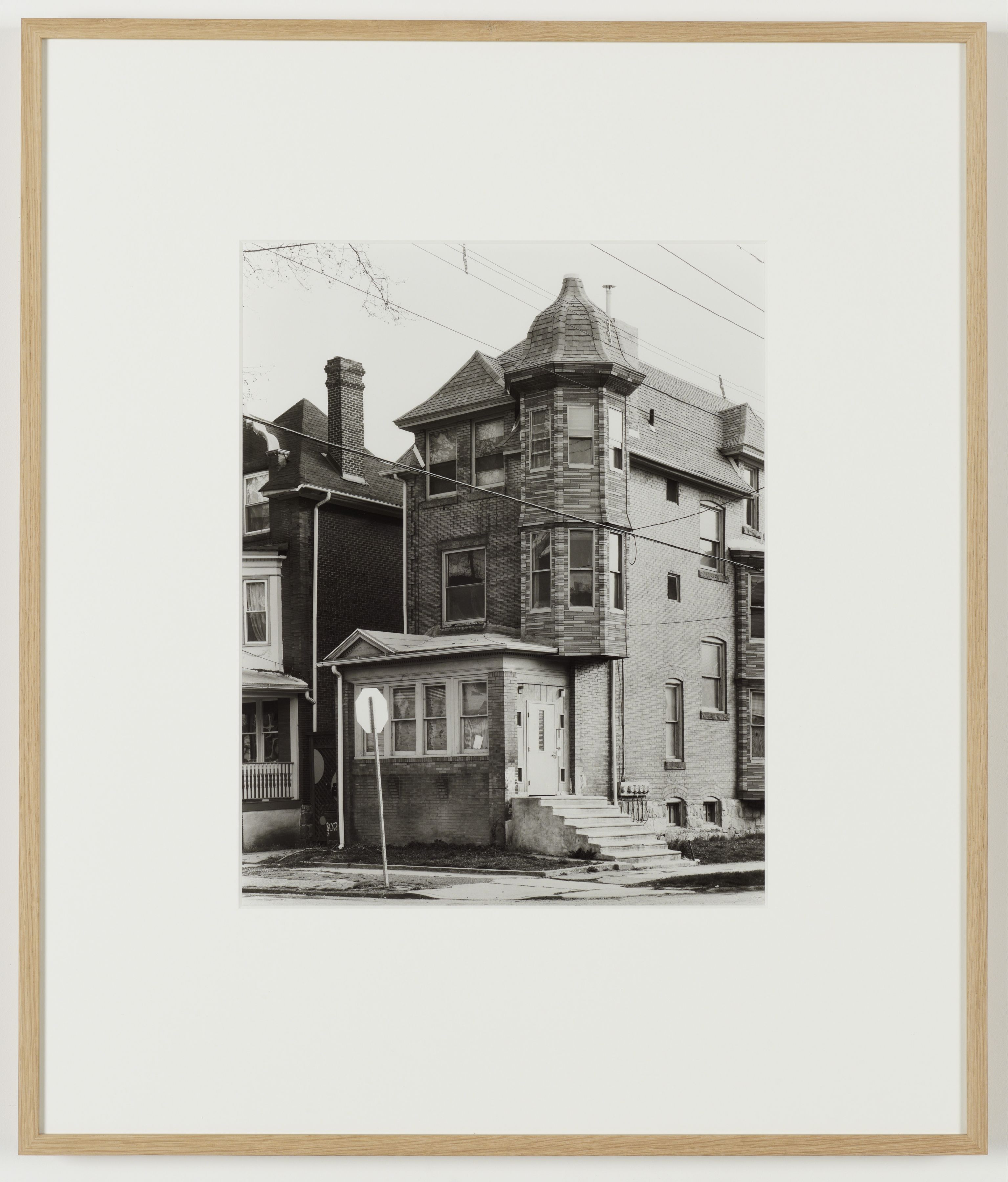 Joachim Koester, Some Boarded Up Houses, Philadelphia #2, 2009-2013, Silver gelatin print, 27 x 22 5/8 inches (68.6 x 57.5 cm)