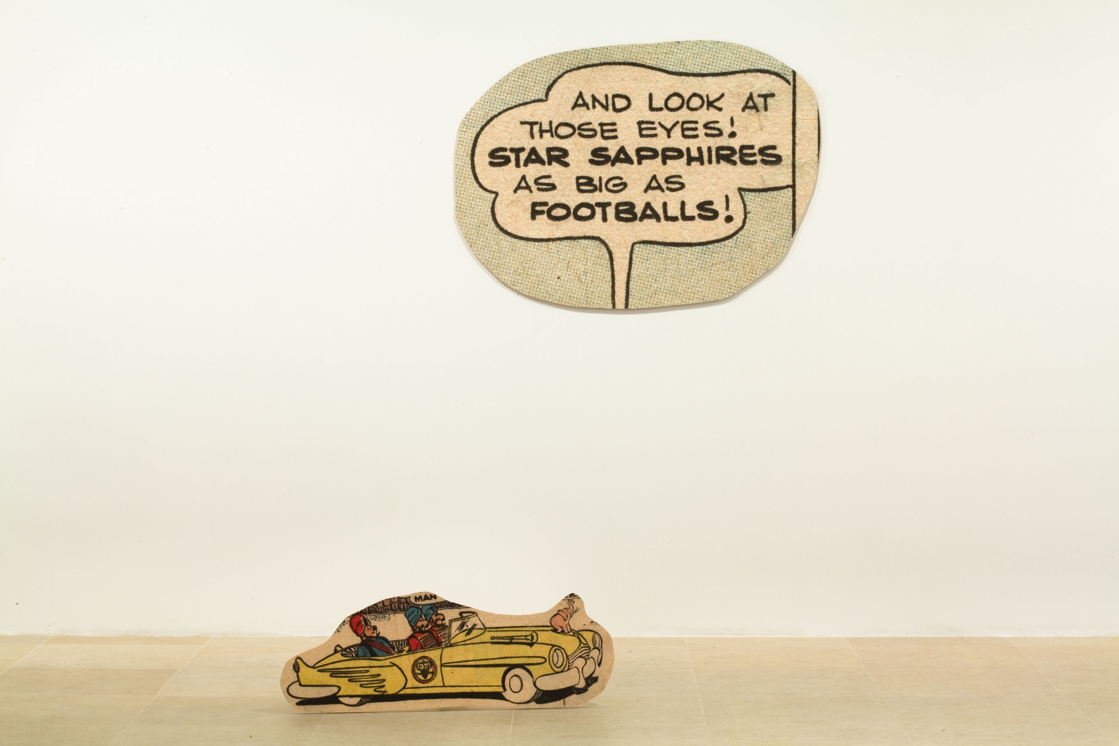 Allen Ruppersberg, Installation view, Greene Naftali, New York, 2010