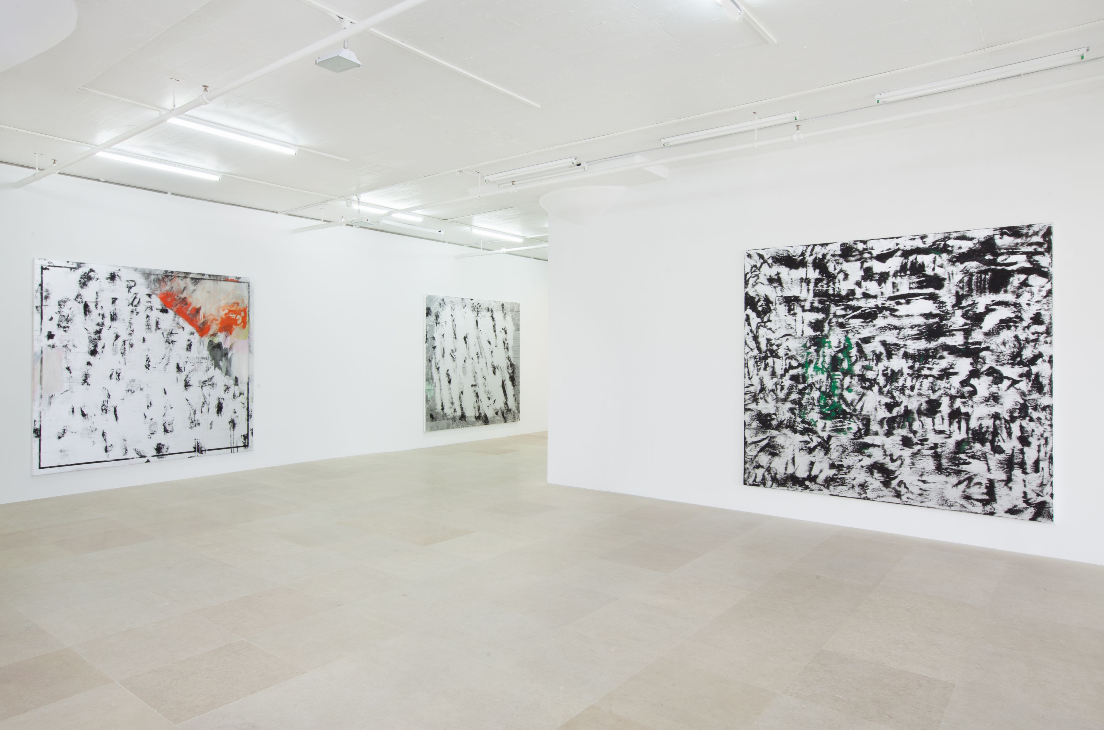 Jacqueline Humphries, Installation view, Greene Naftali, New York, 2012
