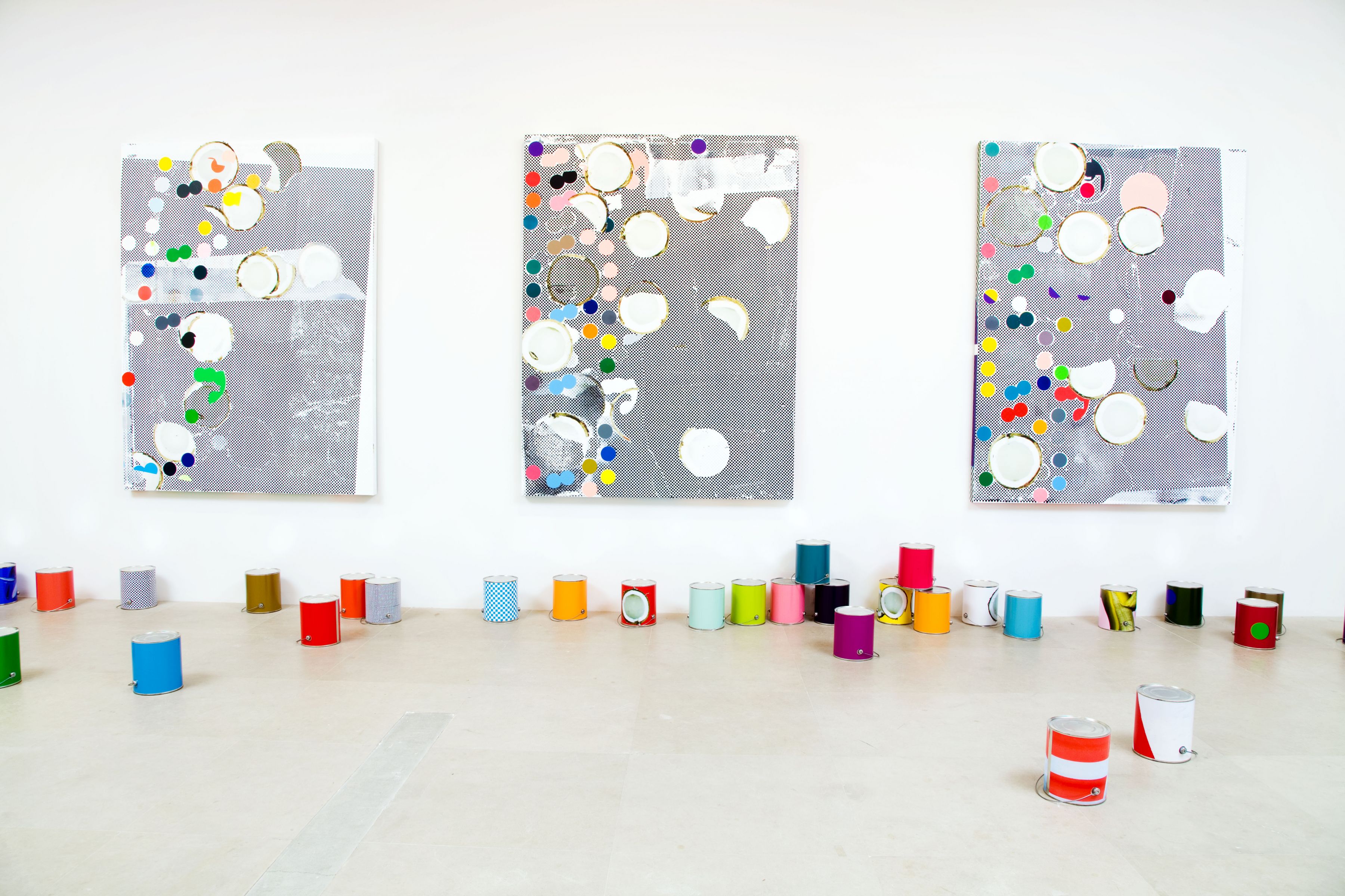 Installation view Greene Naftali, New York, 2009