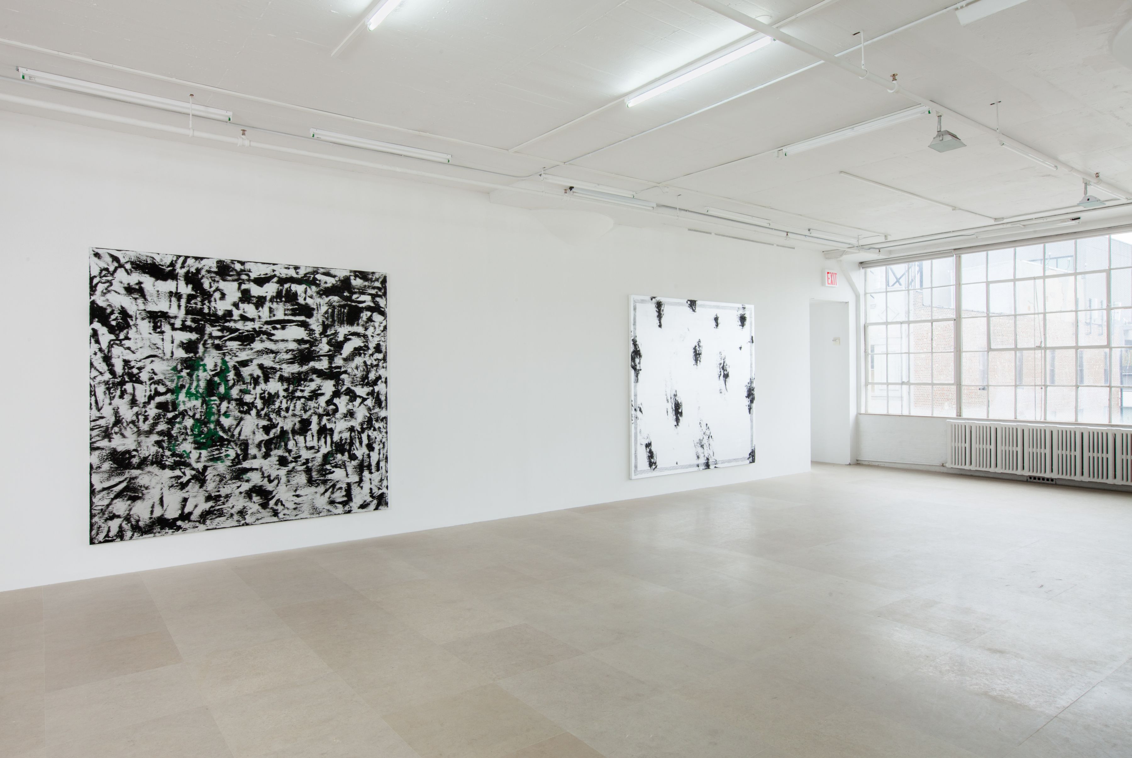 Jacqueline Humphries, Installation view, Greene Naftali, New York, 2012