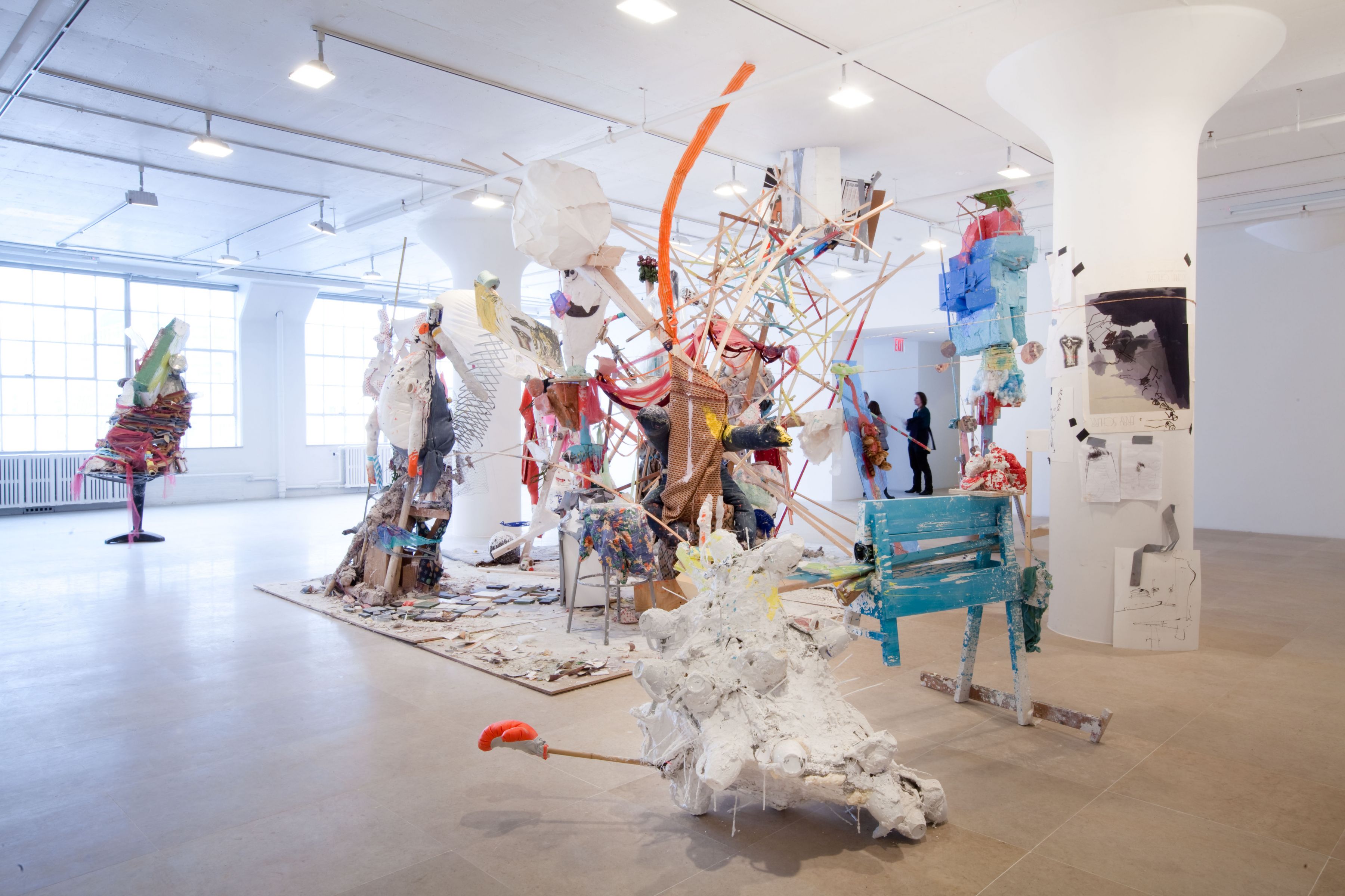 Installation view, Blind Sculpture, Greene Naftali, New York, 2010