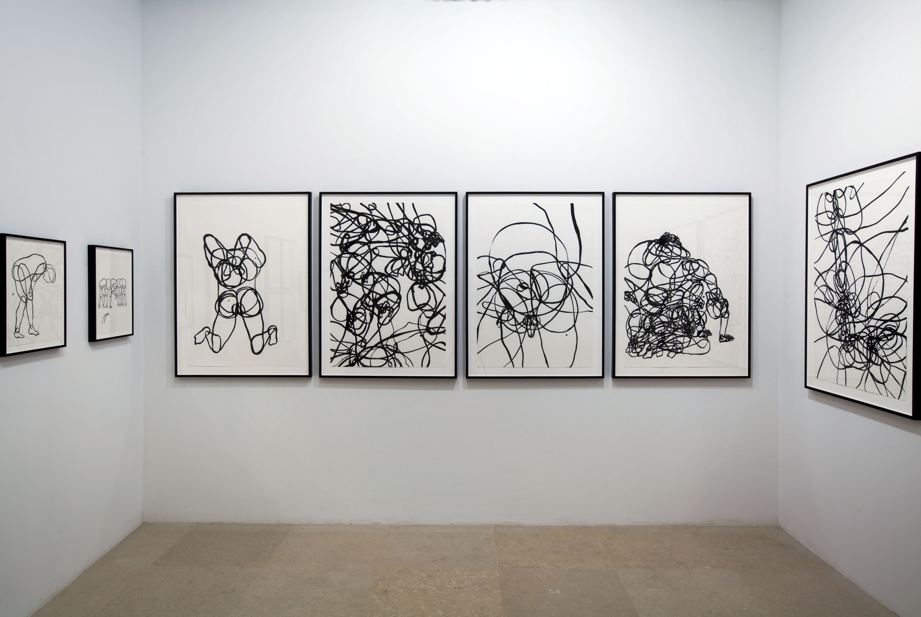 Paul Chan, Installation view, Sade for Sade's sake, Greene Naftali, New York, 2009