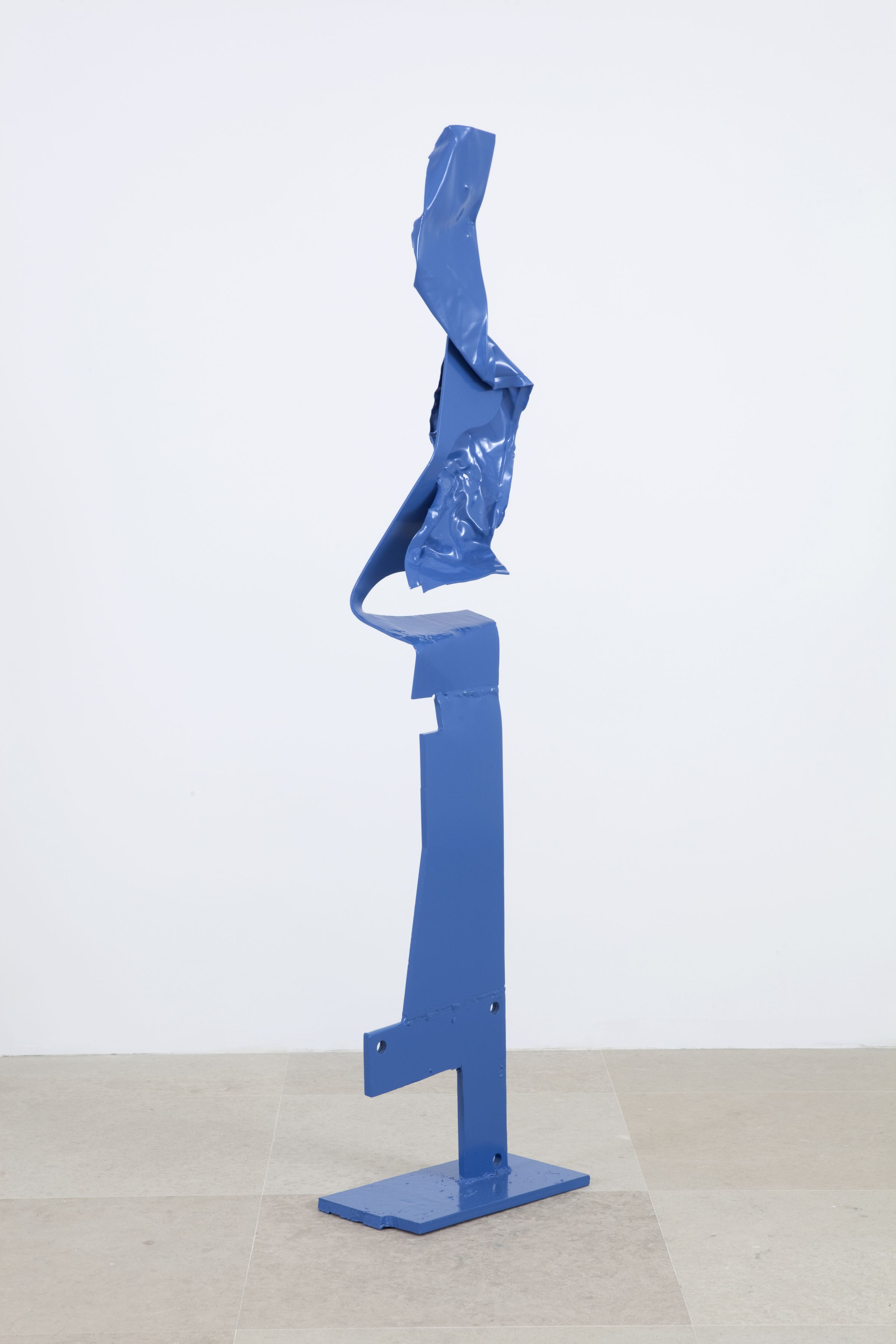 Ida Ekblad, Untitled, 2011, Steel and laquer, 65 1/2 x 8 1/2 x 16 1/2 inches
