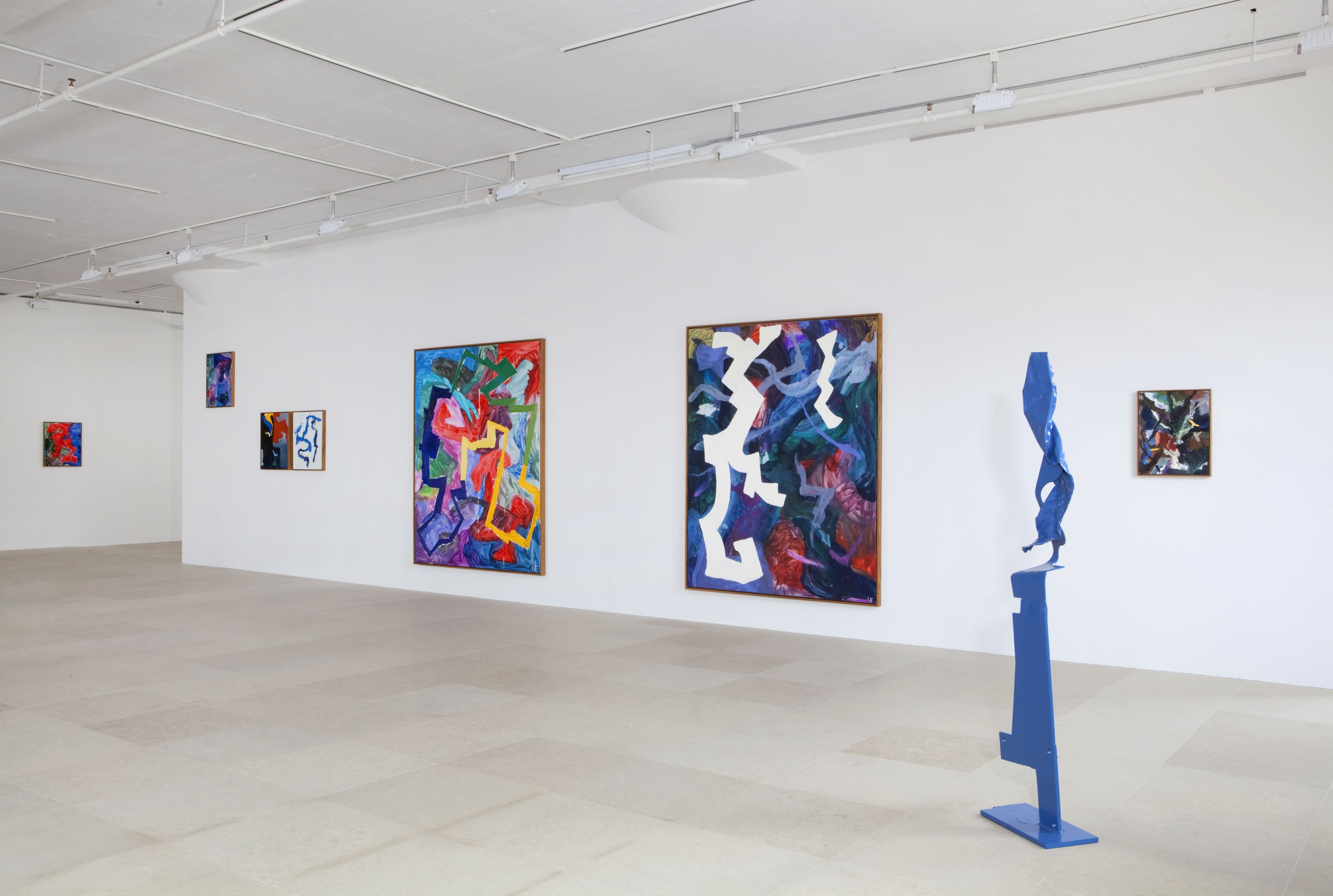 Ida Ekblad, Installation view, Greene Naftali, New York, 2011