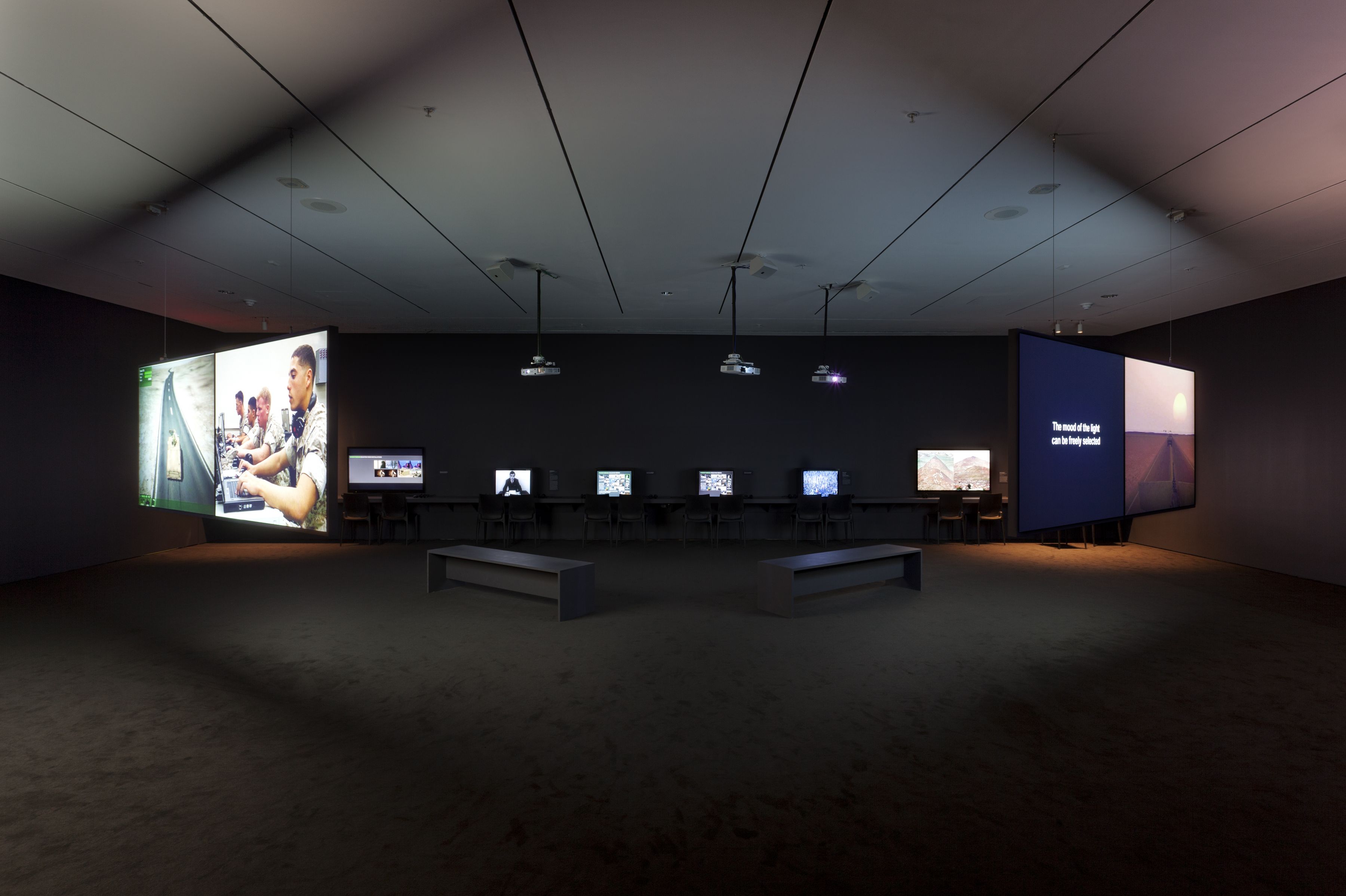 Installation view, Images of War (at a Distance), Museum of Modern Art, New York, 2011