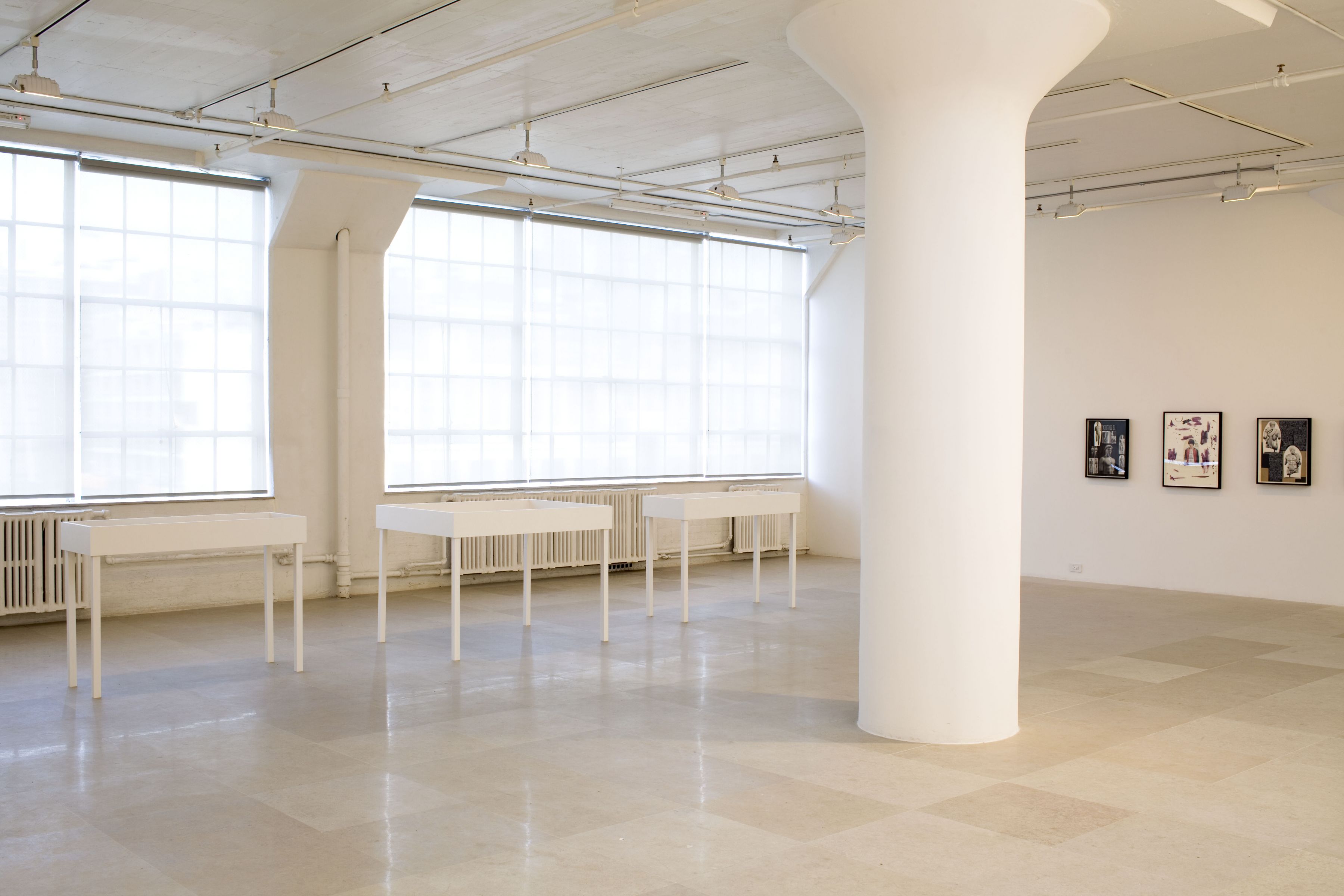 Installation view, Greene Naftali, New York, 2010