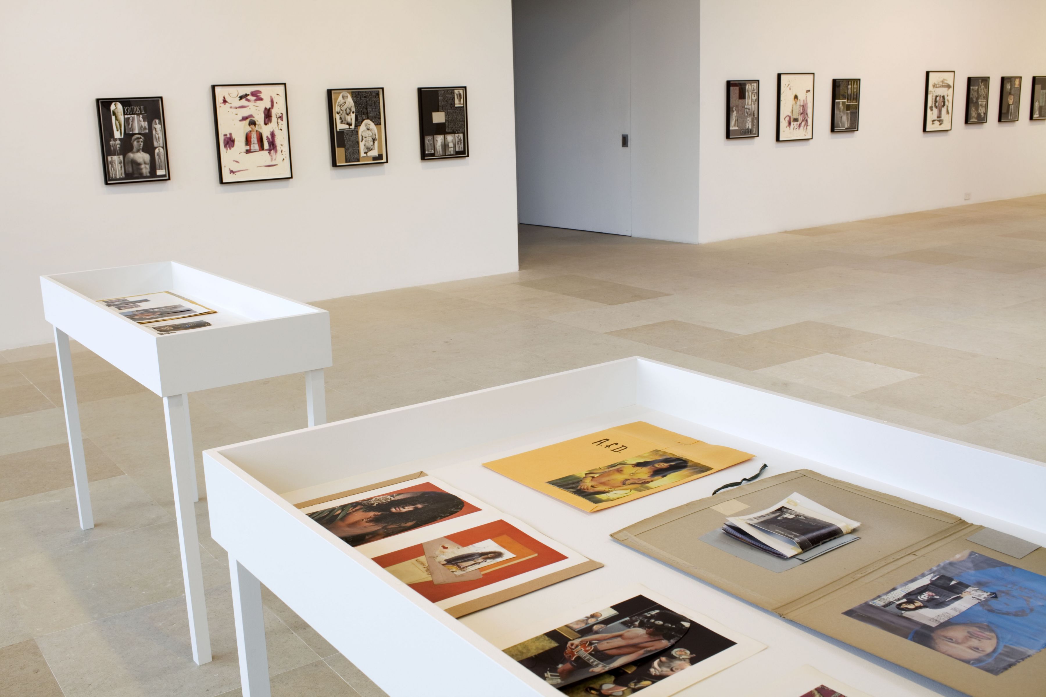 Installation view, Greene Naftali, New York, 2009