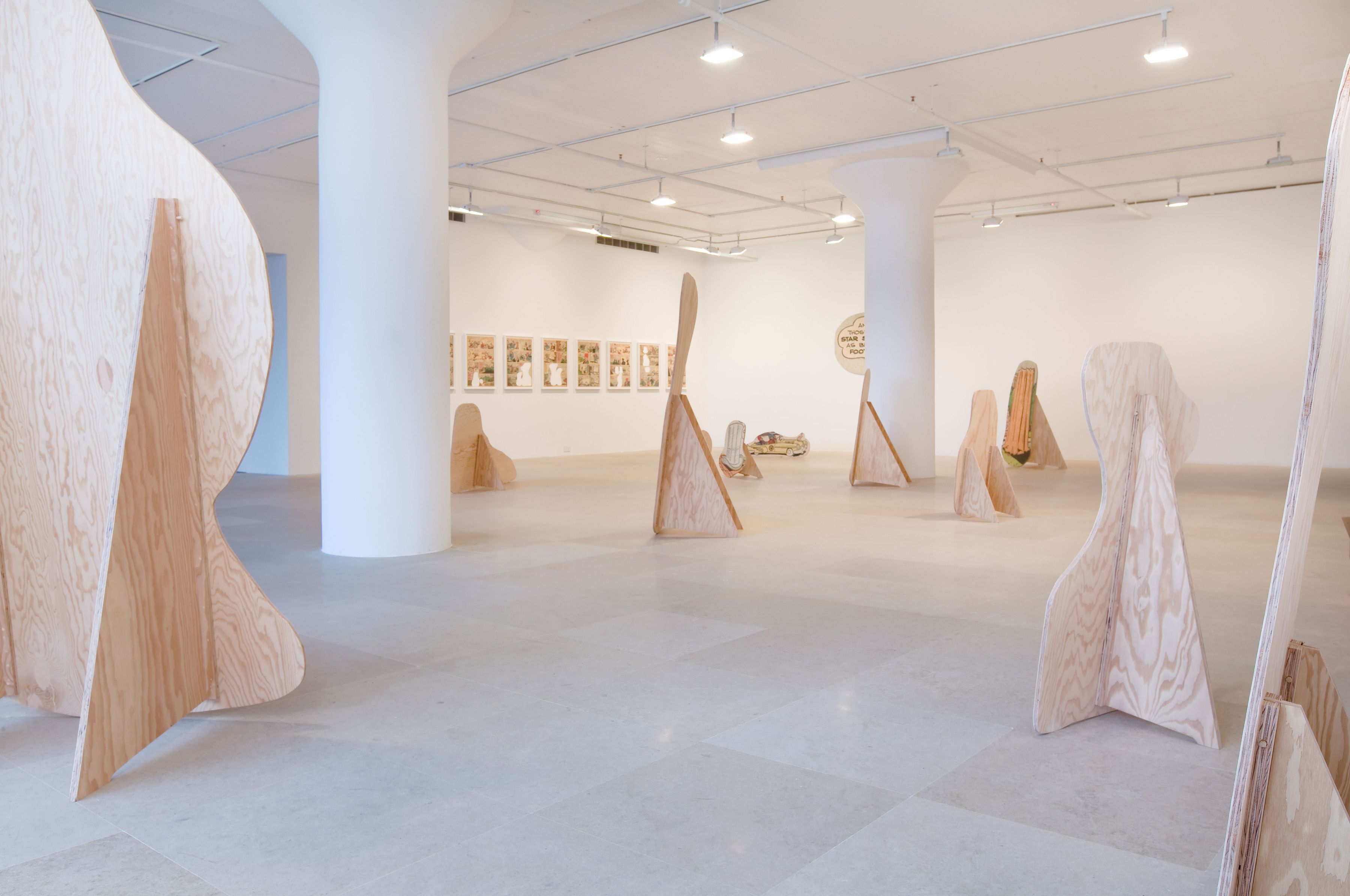 Allen Ruppersberg, Installation view, Greene Naftali, New York, 2010