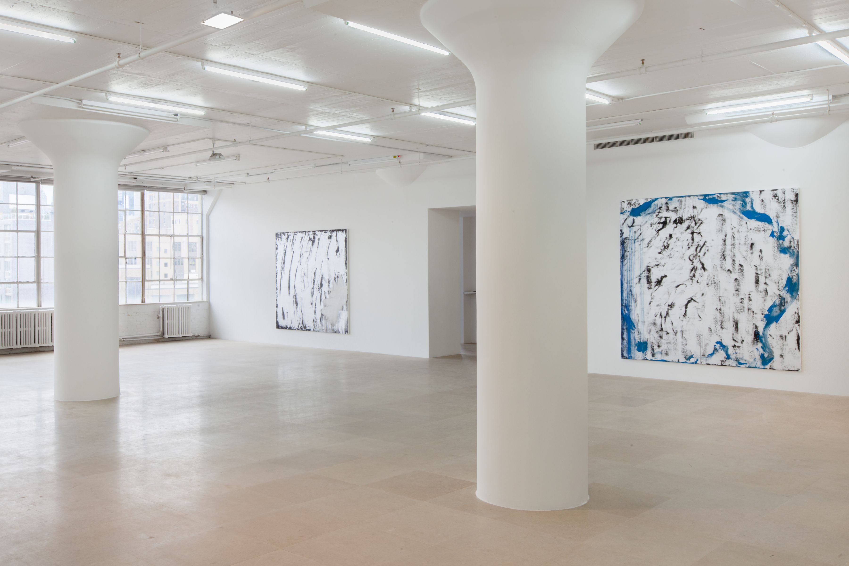 Jacqueline Humphries, Installation view, Greene Naftali, New York, 2012