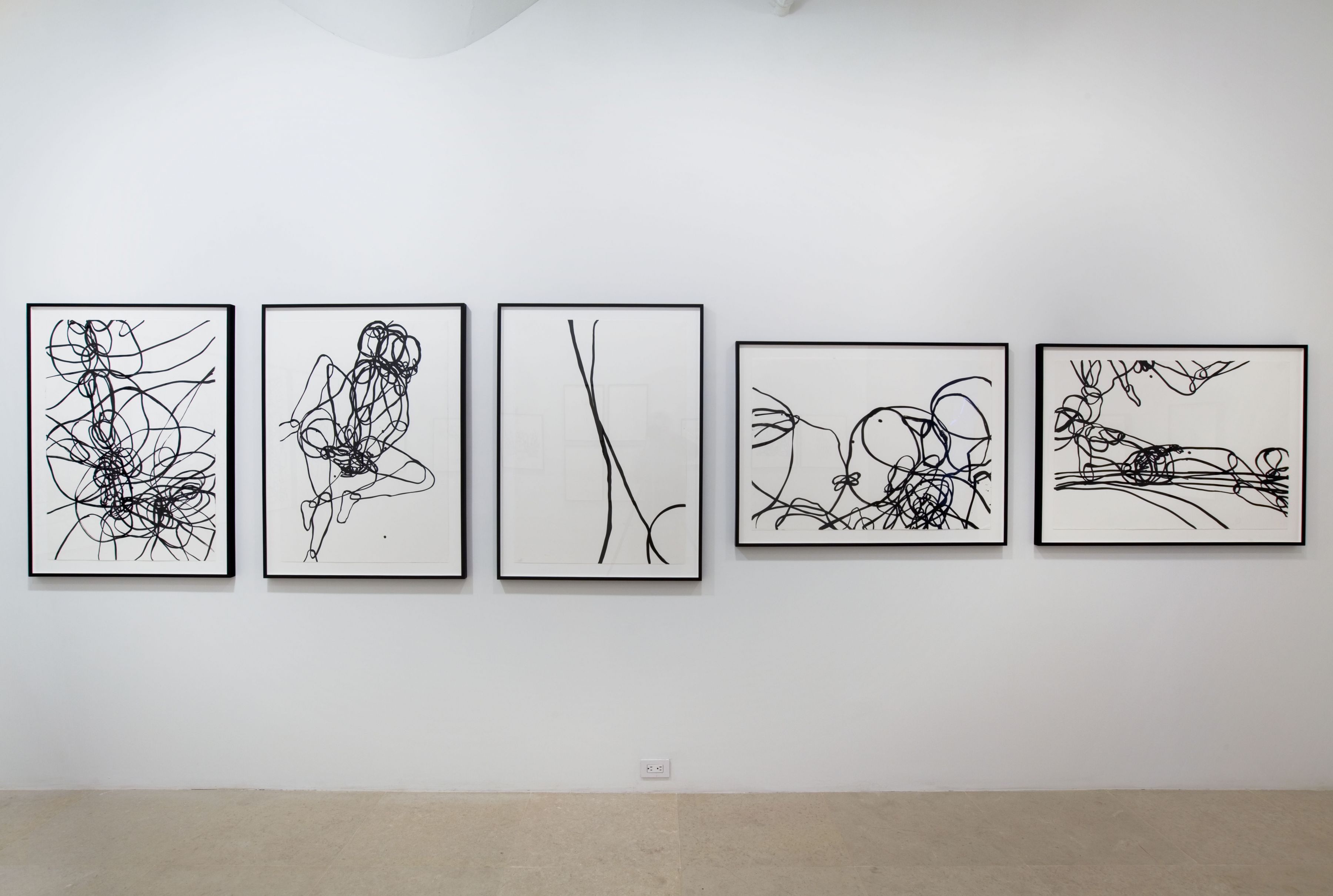 Installation view, Sade for Sade's sake, Greene Naftali, New York, 2009