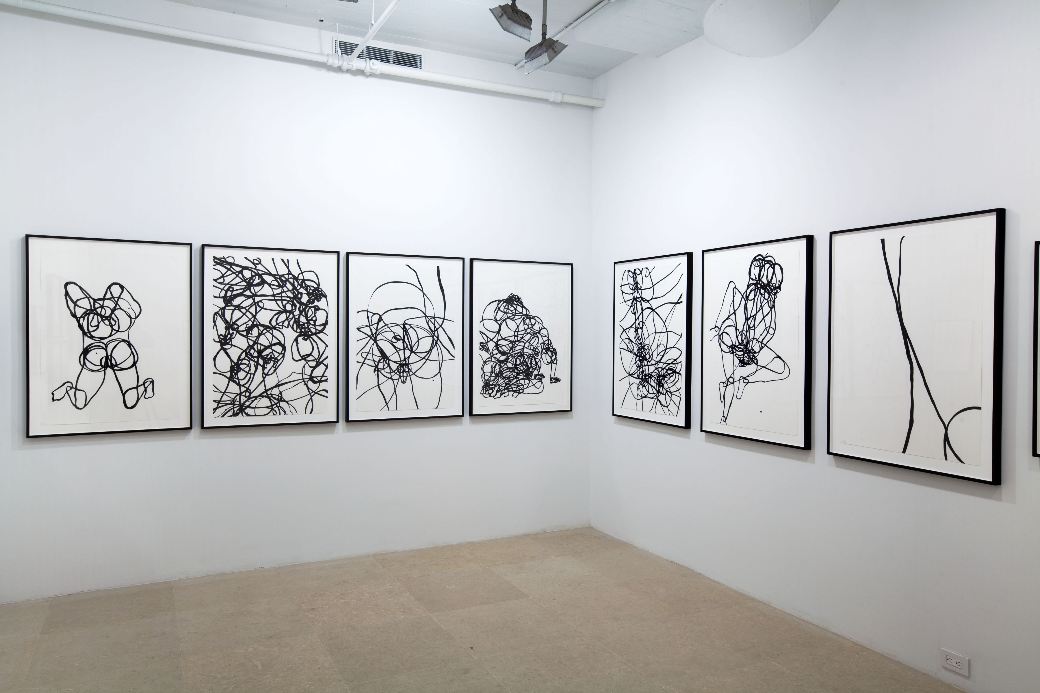 Installation view, Sade for Sade's sake, Greene Naftali, New York, 2009