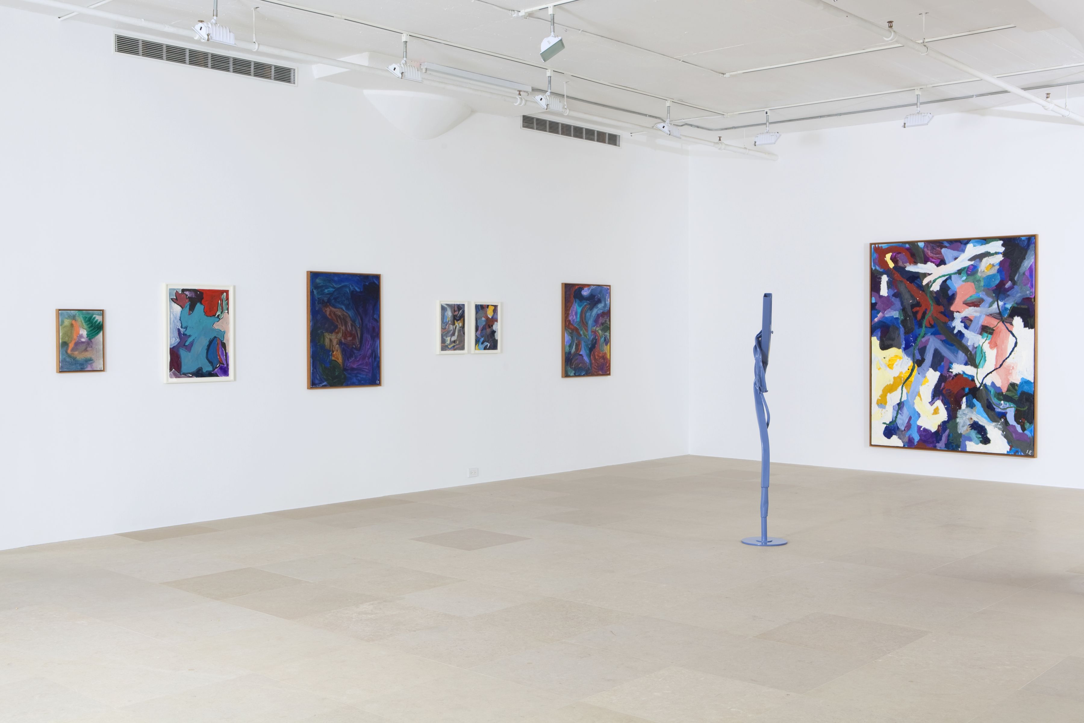 Ida Ekblad, Installation view, Greene Naftali, New York, 2011