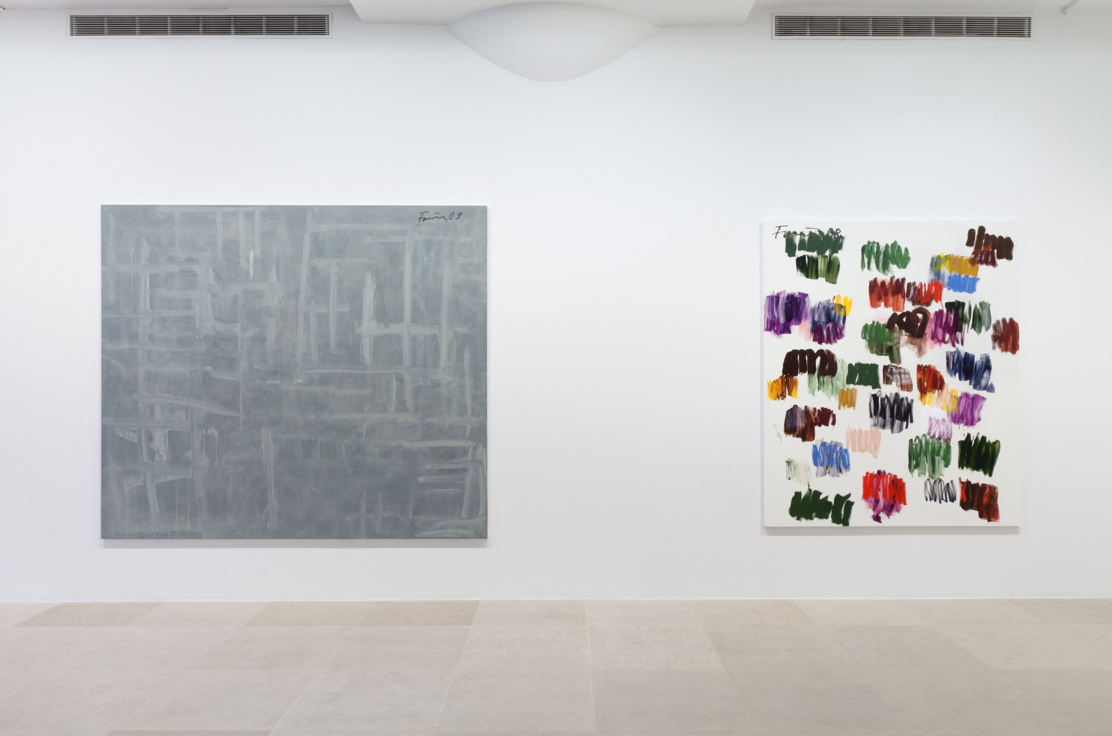 Gunther Forg, Installation view, Greene Naftali, New York, 2012