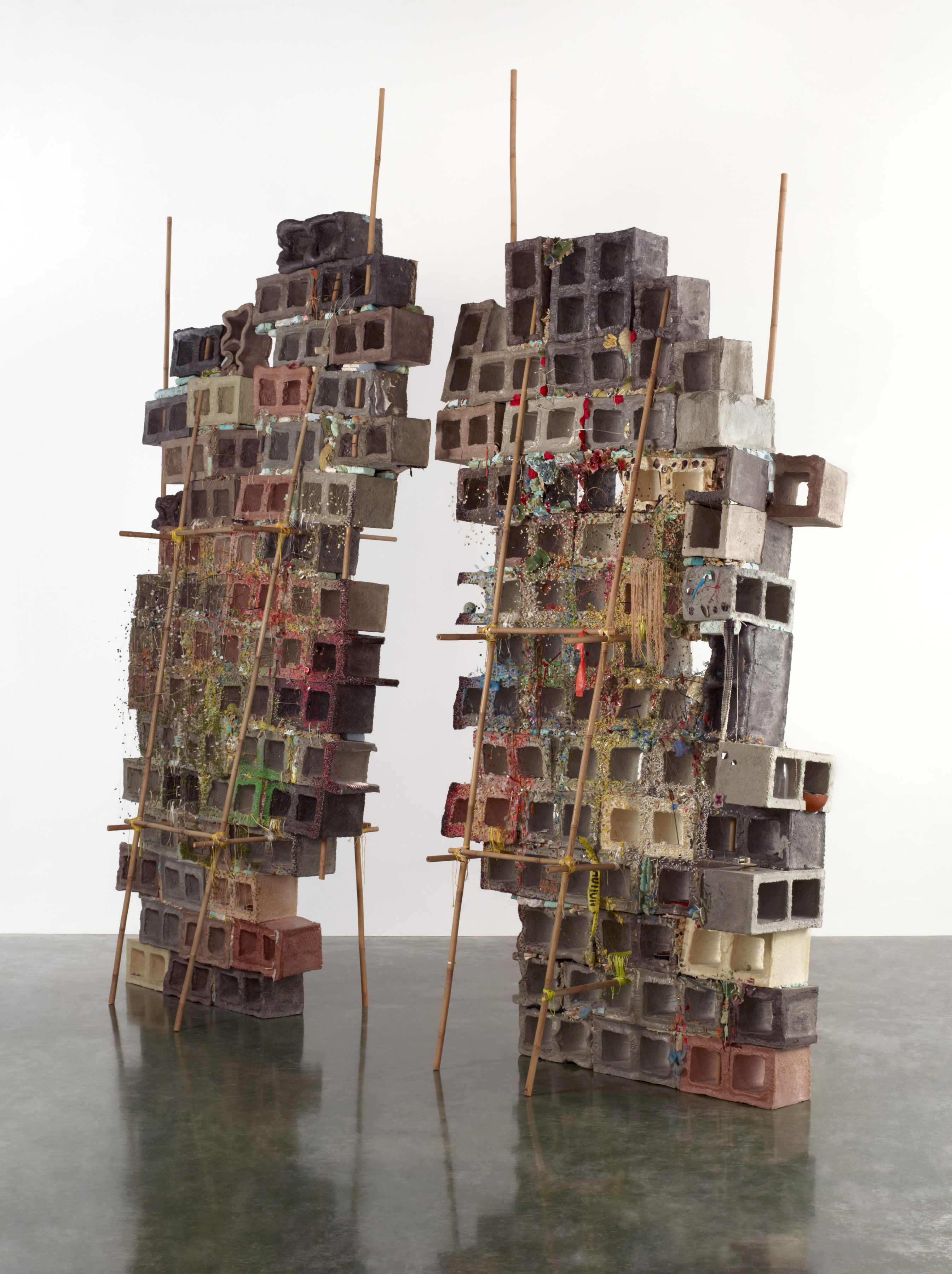 Elliott Hundley, her house smouldering