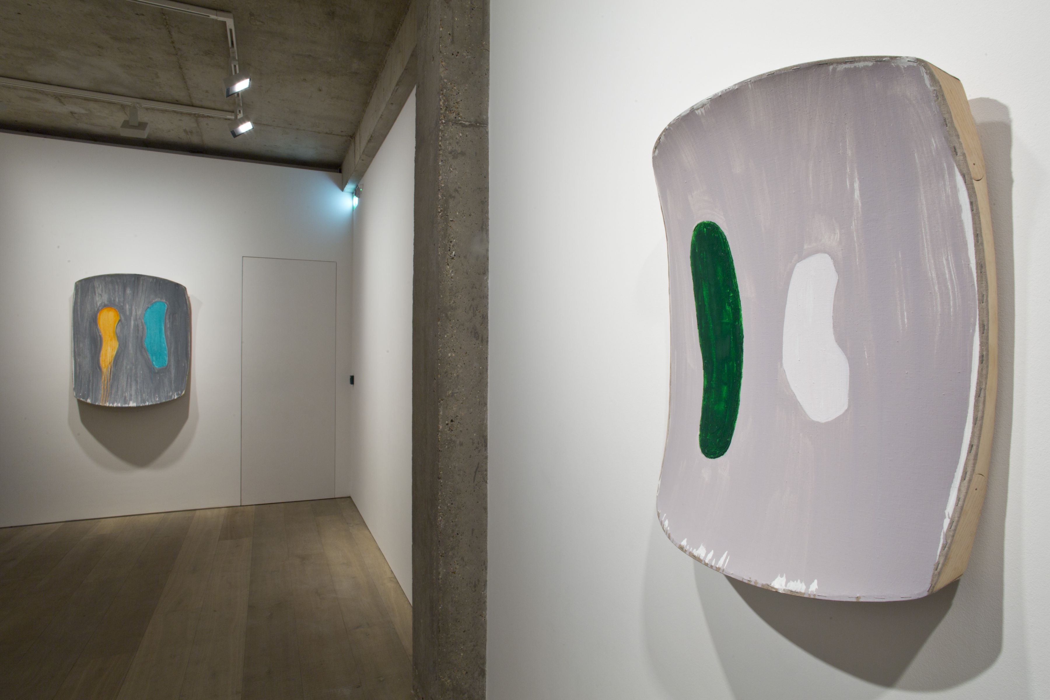 Installation view, Ron Gorchov: Ron Gorchov: Paintings, S|2 Sotheby’s, London, 2015