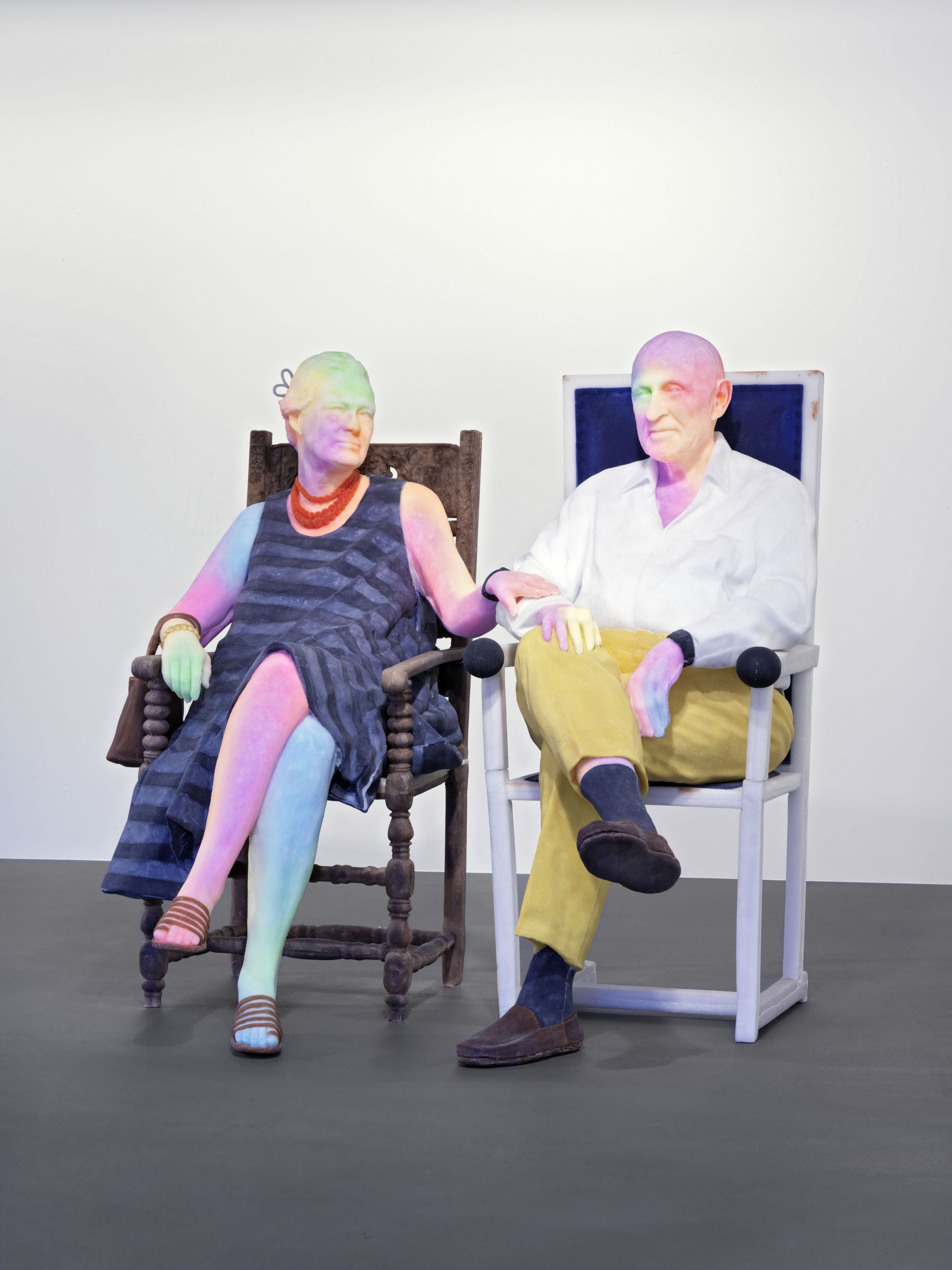 Installation view, Urs Fischer: Bruno & Yoyo, Vito Schnabel Gallery, St. Moritz, 2015â