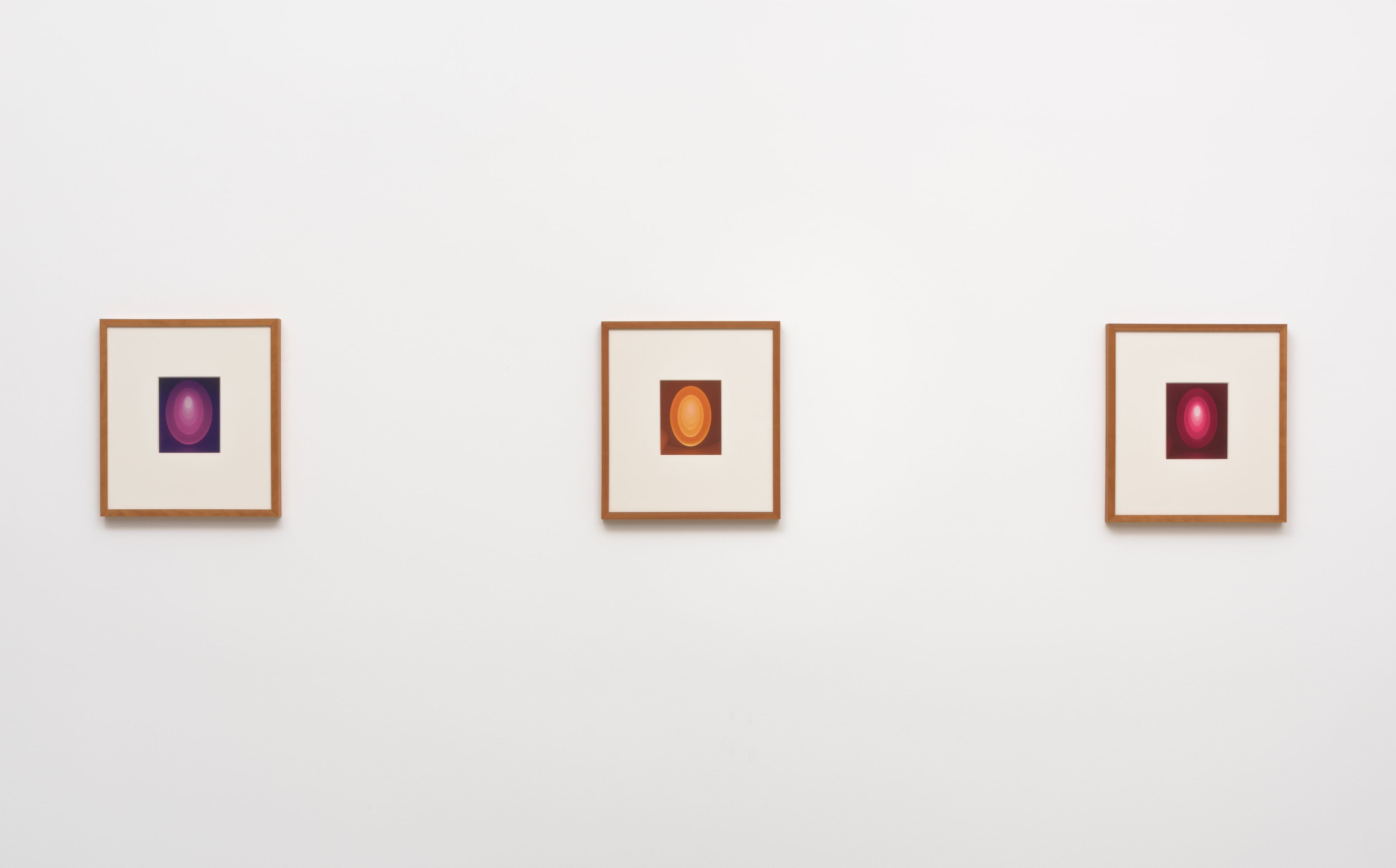 James Turrell, From the Guggenheim, Set 1, Out of Reds, Large Vertical, 2015