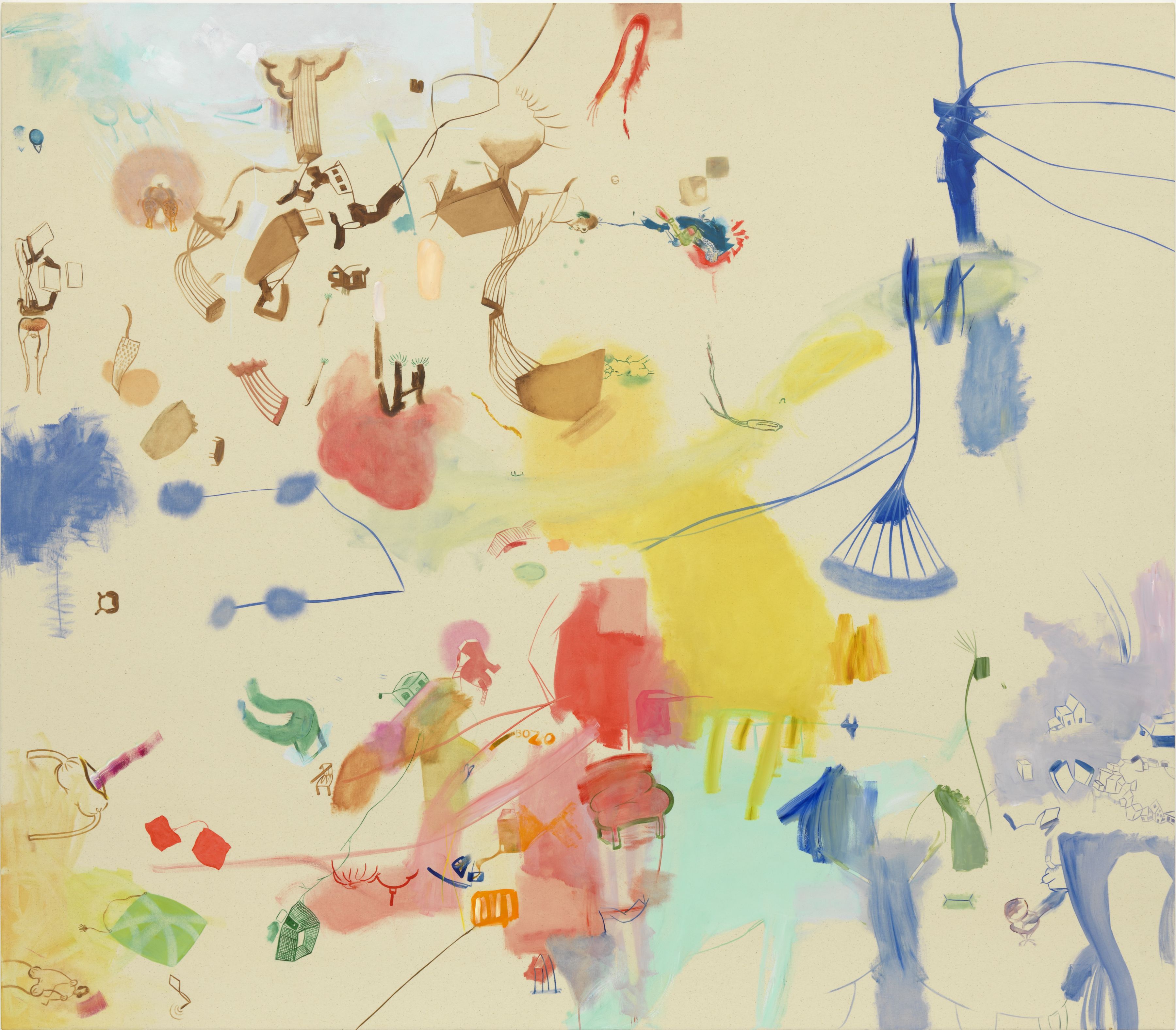 Sue Williams Founding Father Orbiting, 2018