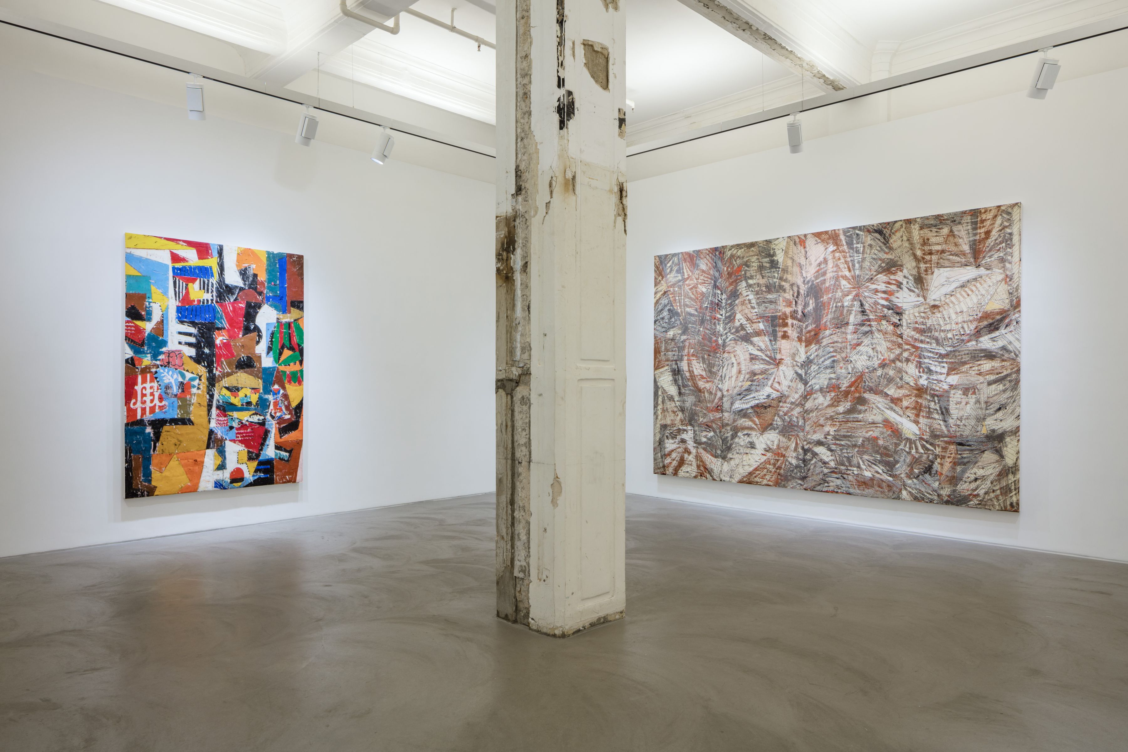 Angel Otero, Born in the Echoes, Installation view, Lehmann Maupin, Hong Kong, 2016