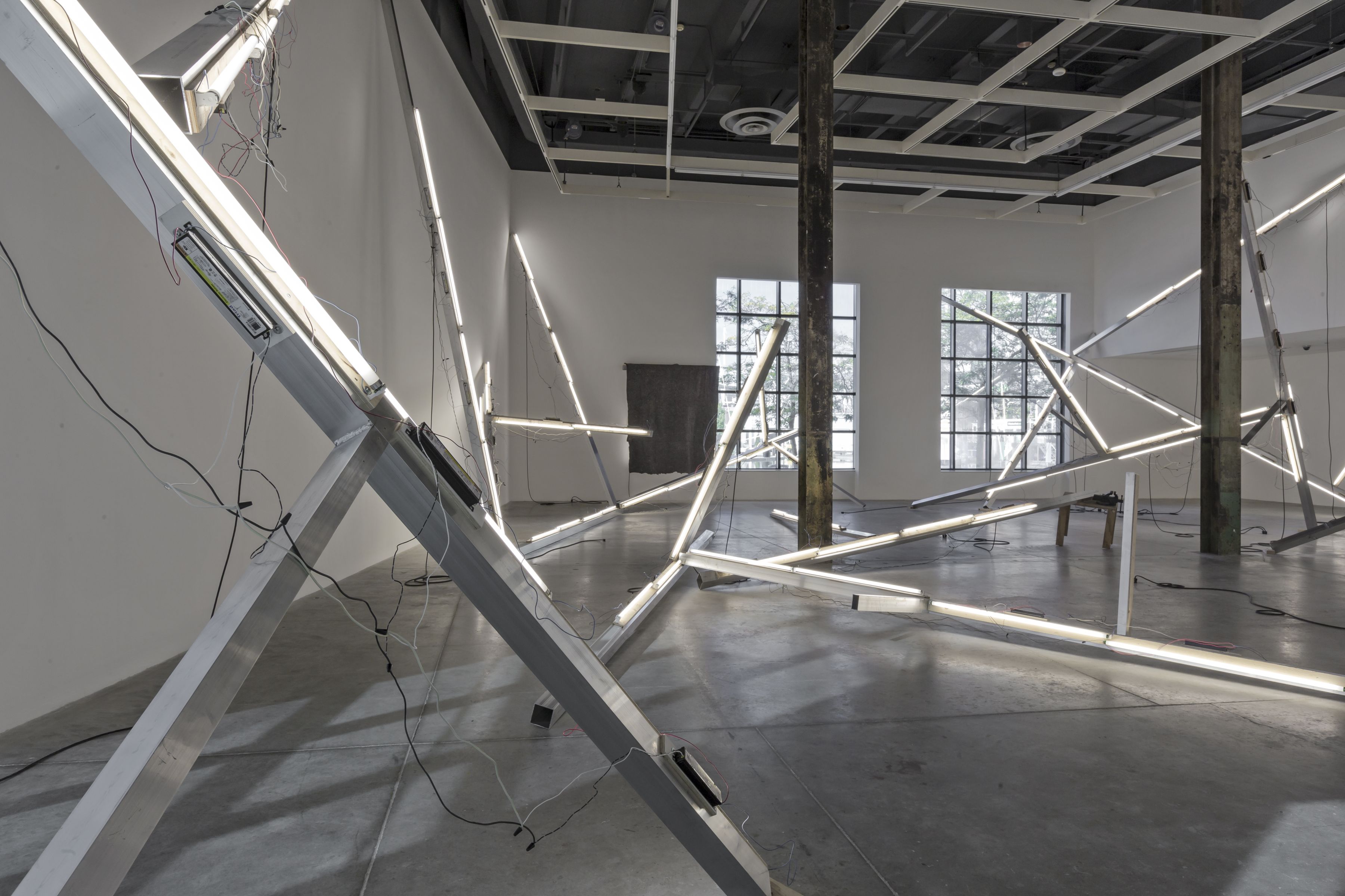 Fourteen paintings, the preacher and a broken line, Power Plant, Toronto