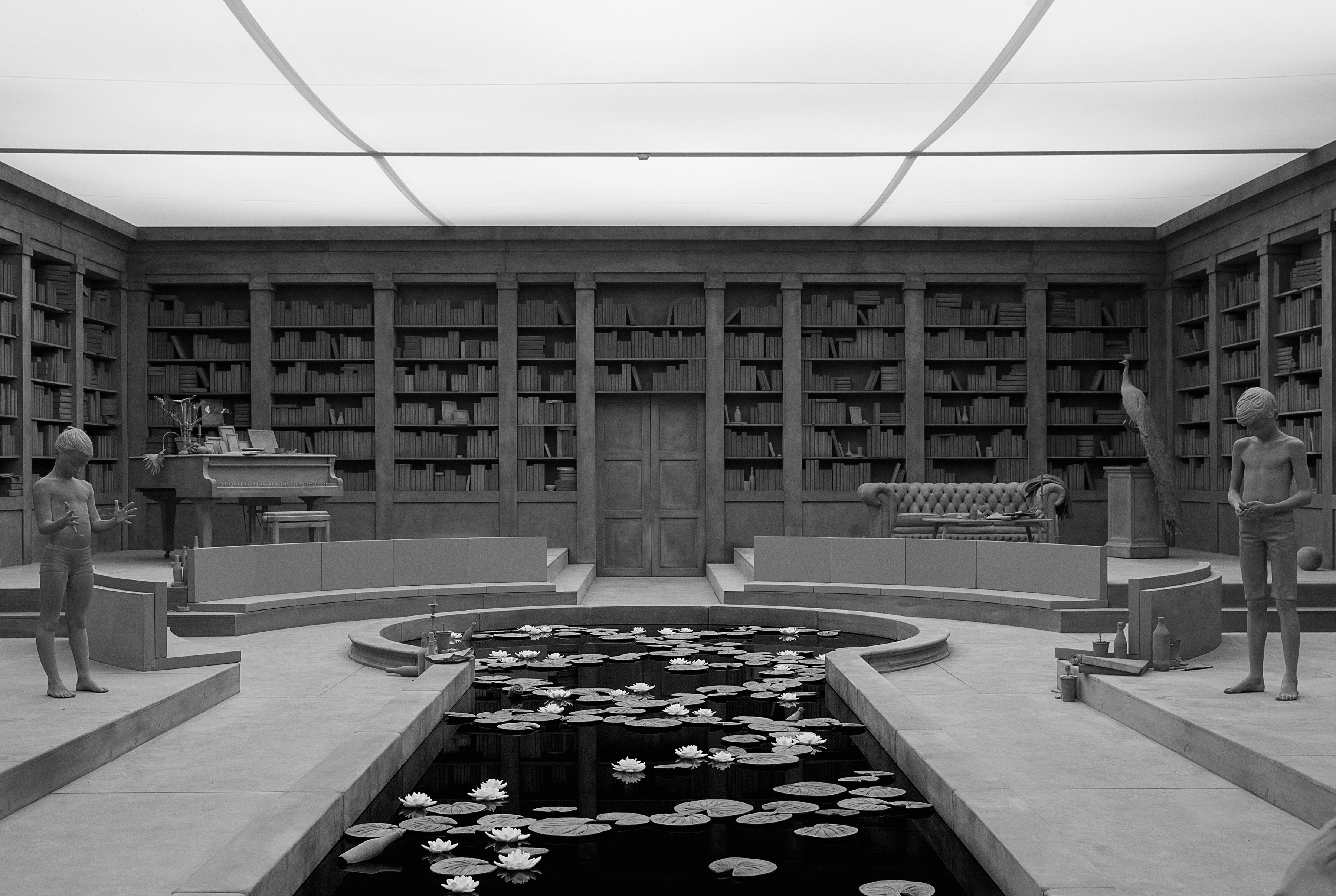sculptural installation by Hans Op de Beeck for sale