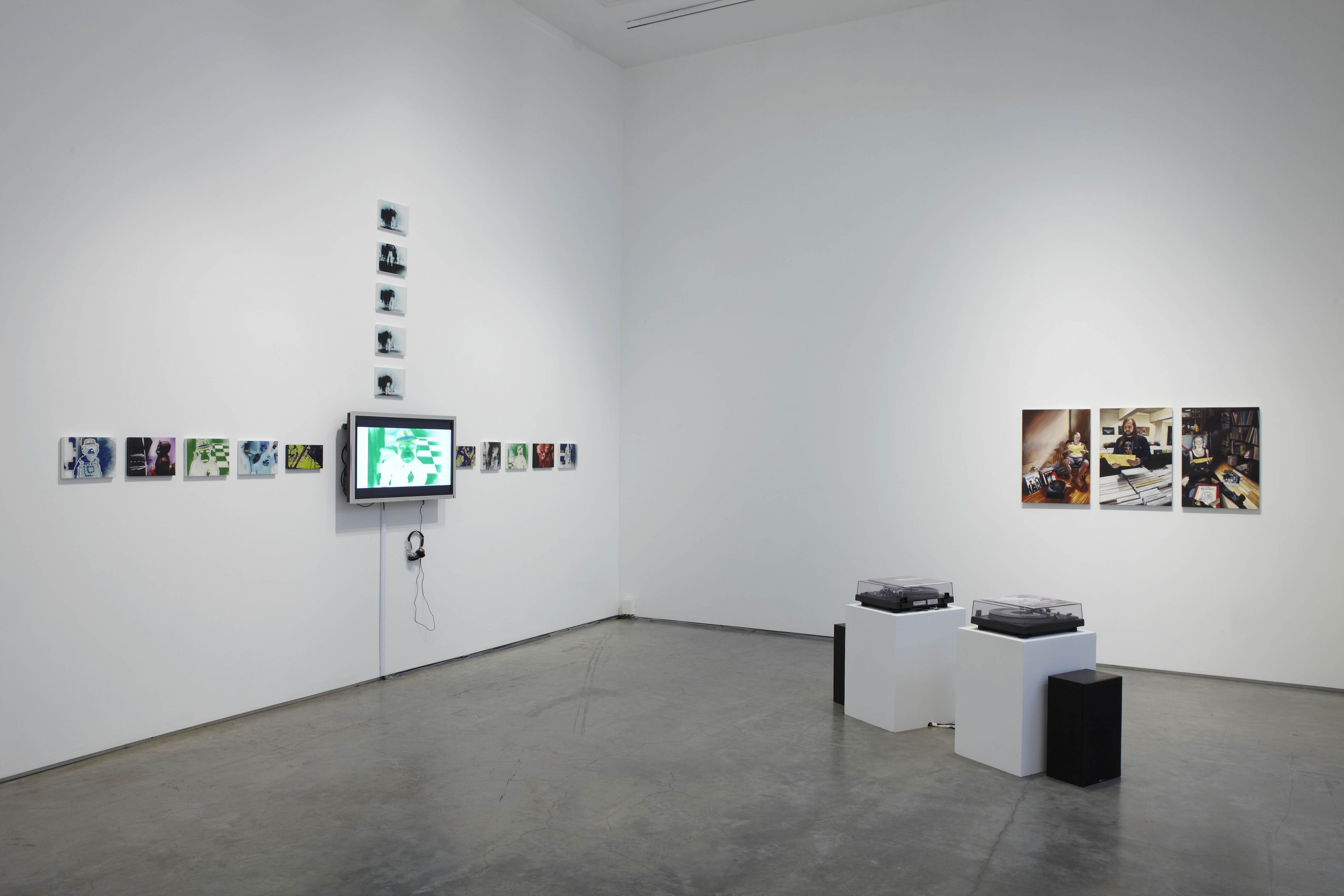 I Bleed Black (Installation View), Marianne Boesky Gallery, 2011