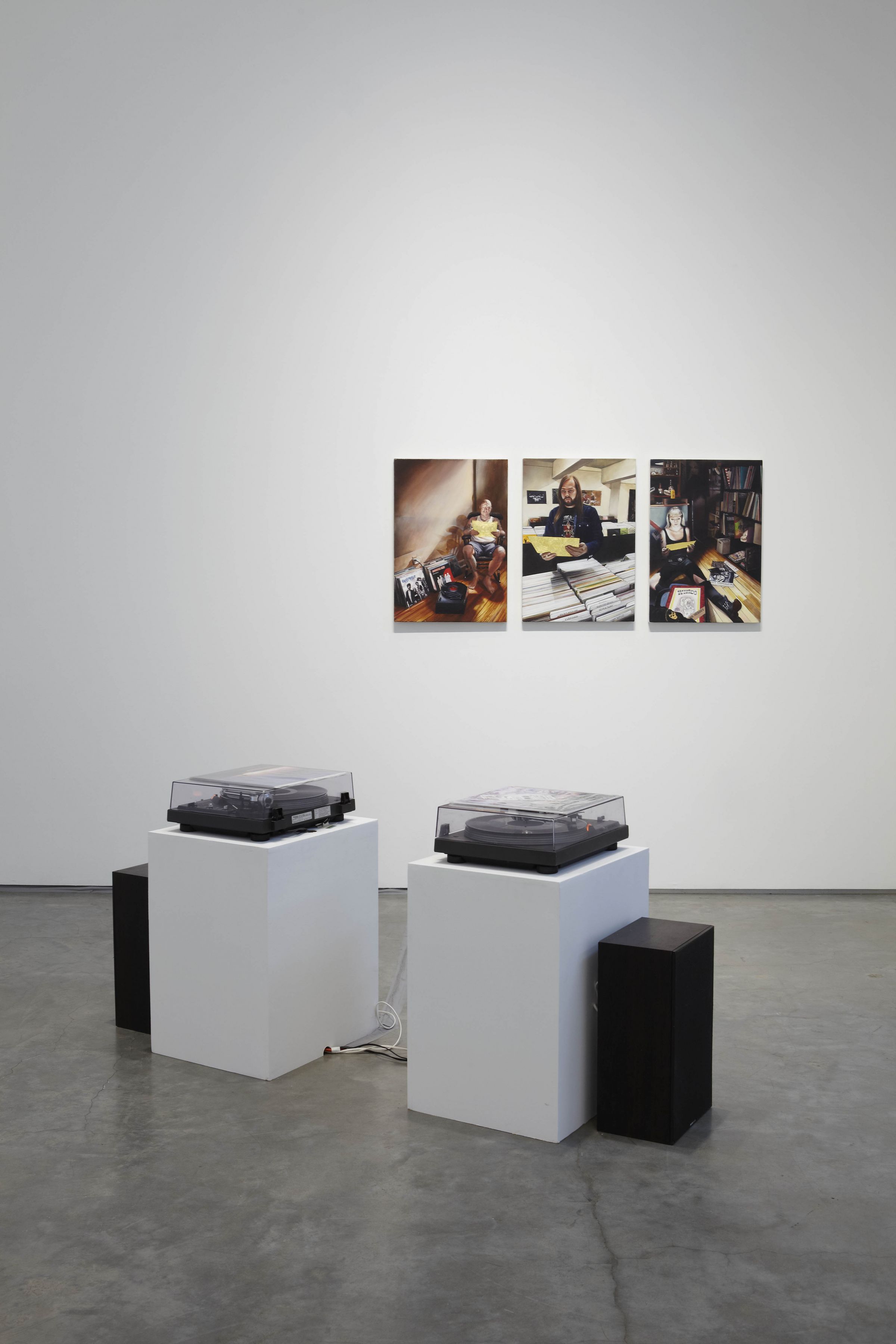 I Bleed Black (Installation View), Marianne Boesky Gallery, 2011