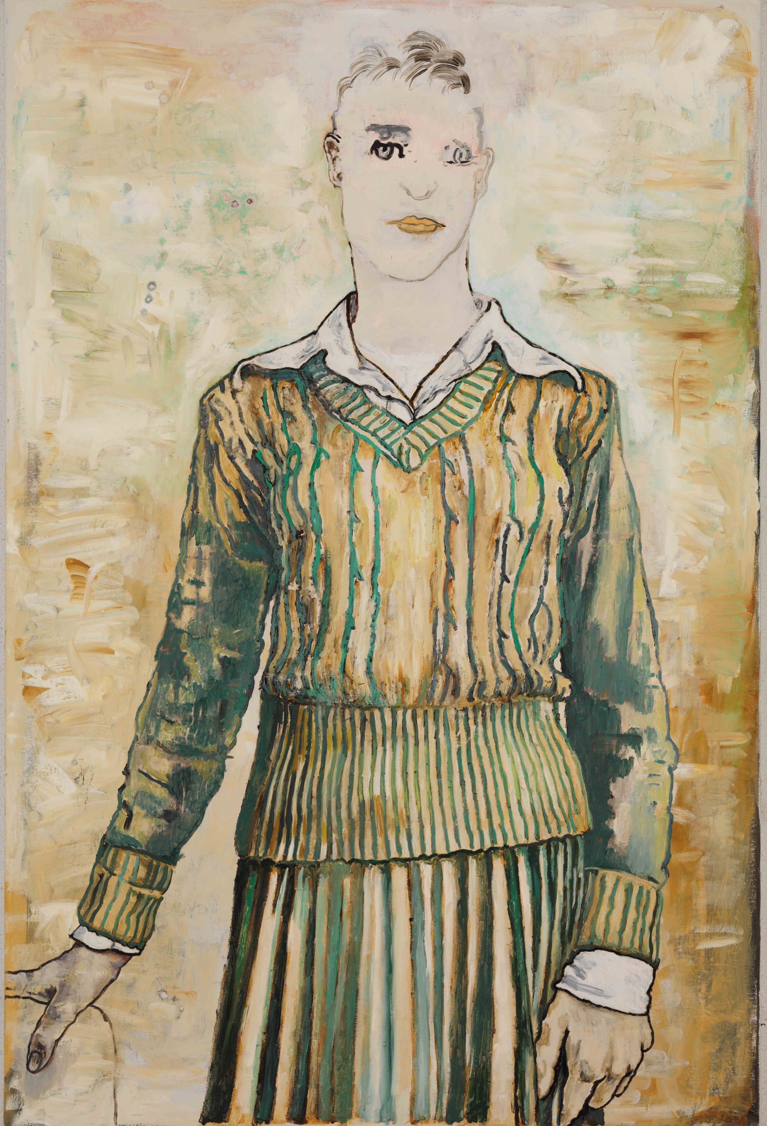 Woman, 2010, Alkydoil on linen