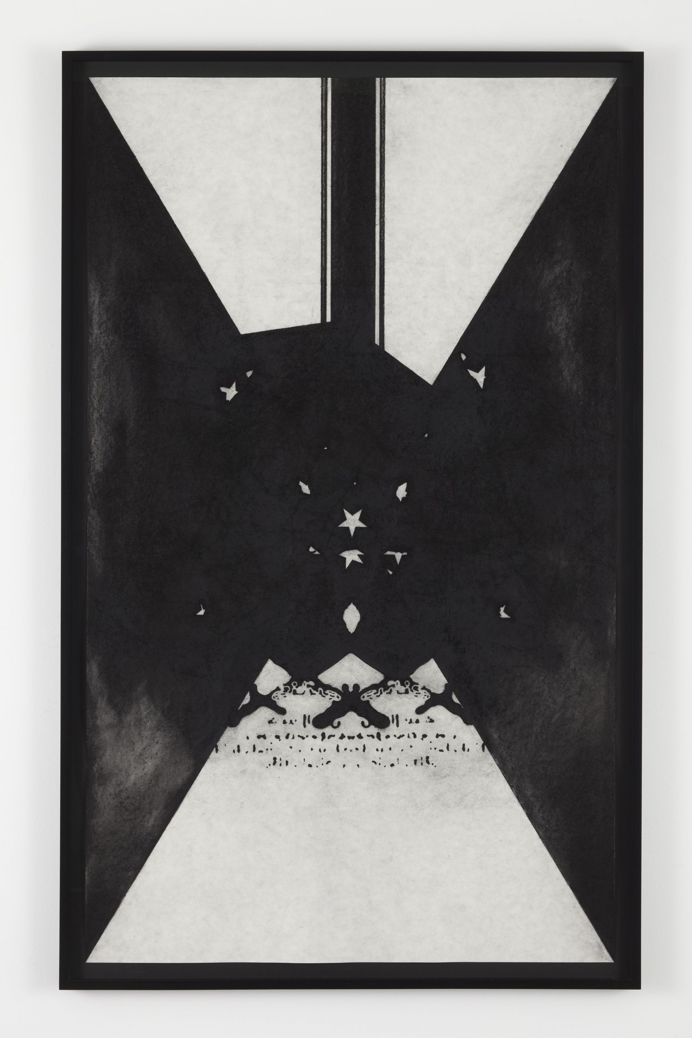 Untitled, 2010, Charcoal on paper