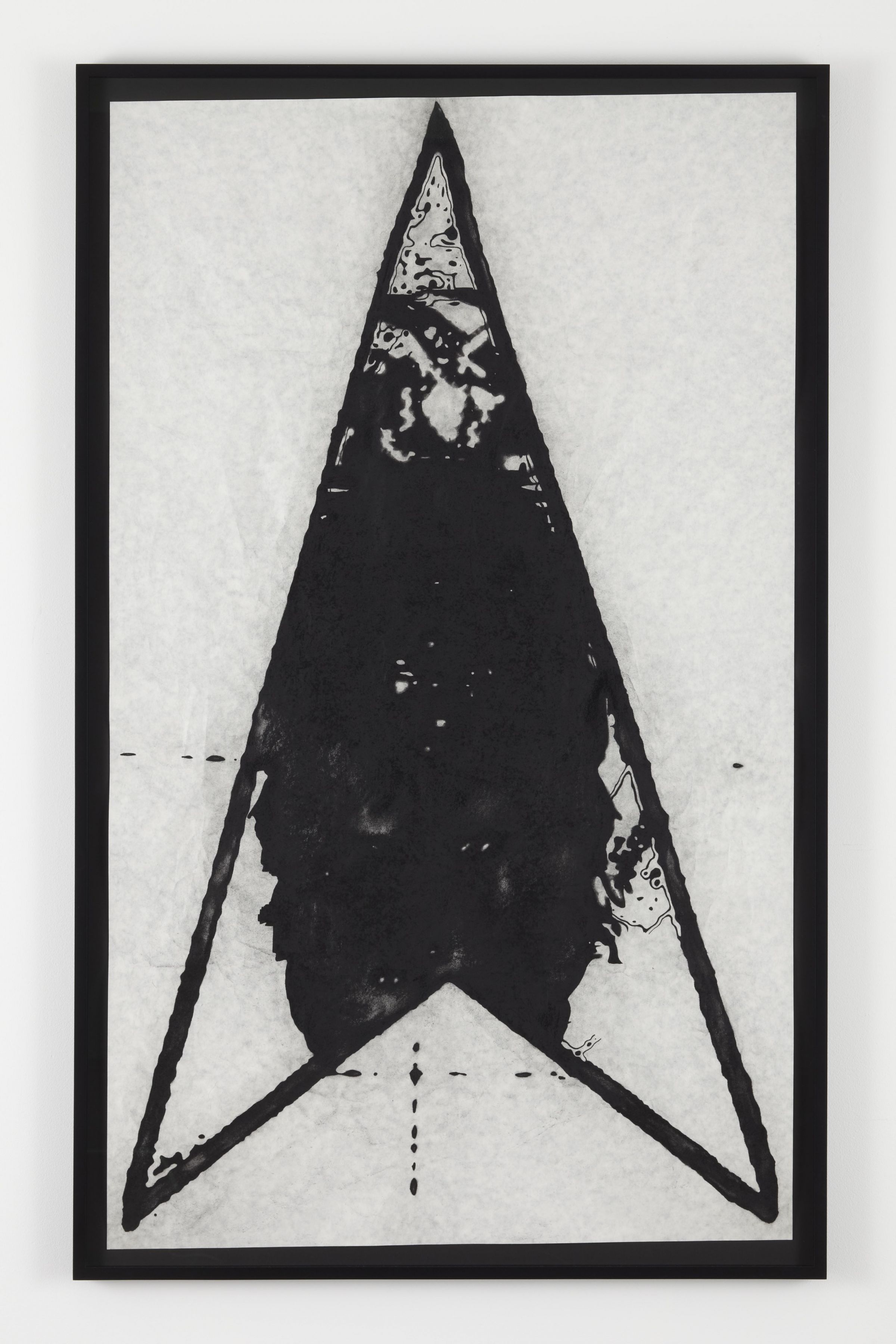 Untitled, 2010, Charcoal on paper