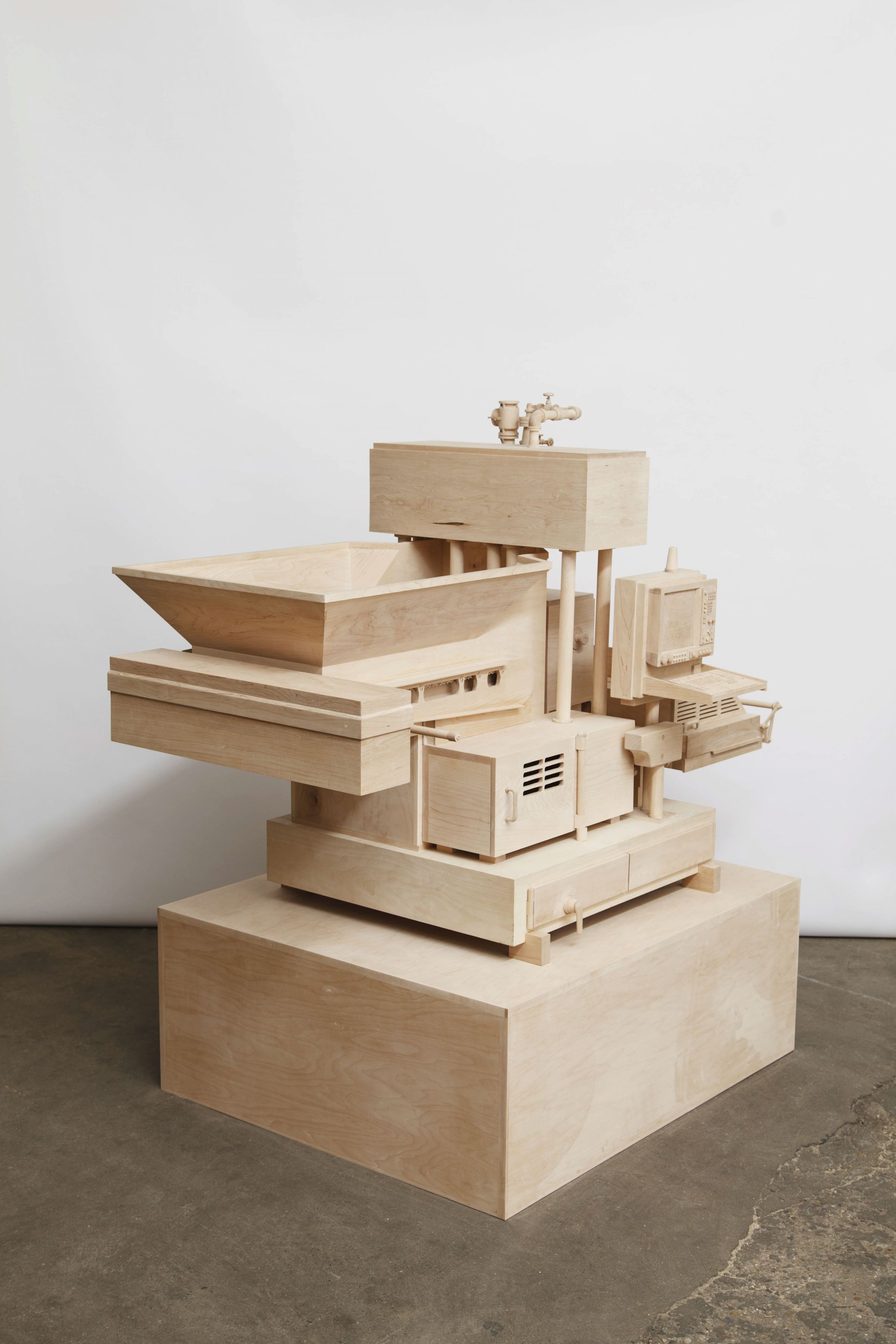 Machine of Indeterminacy, 2014, Maple