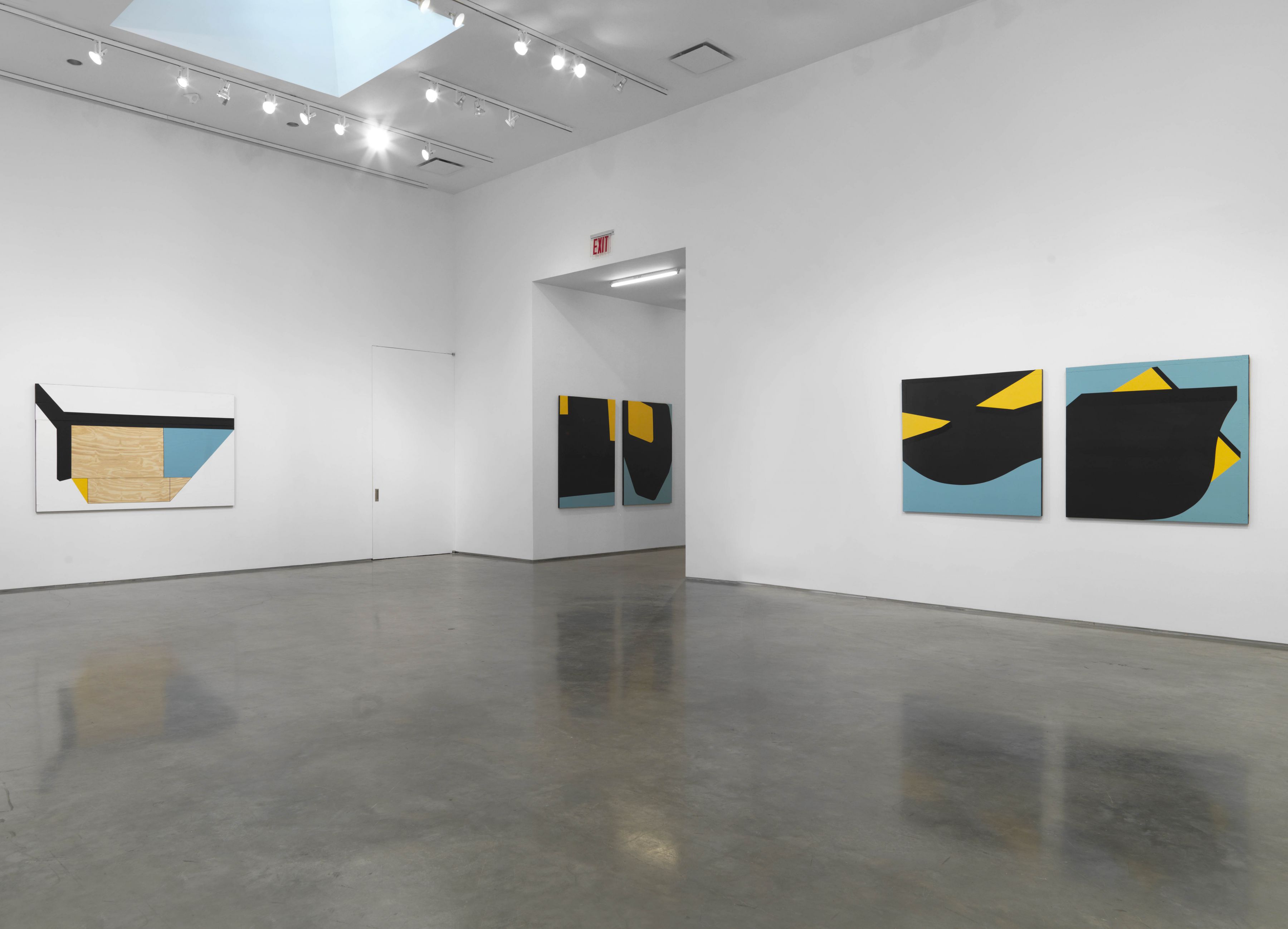 Colour & Form in BLACK (Installation View), Marianne Boesky Gallery, 2016