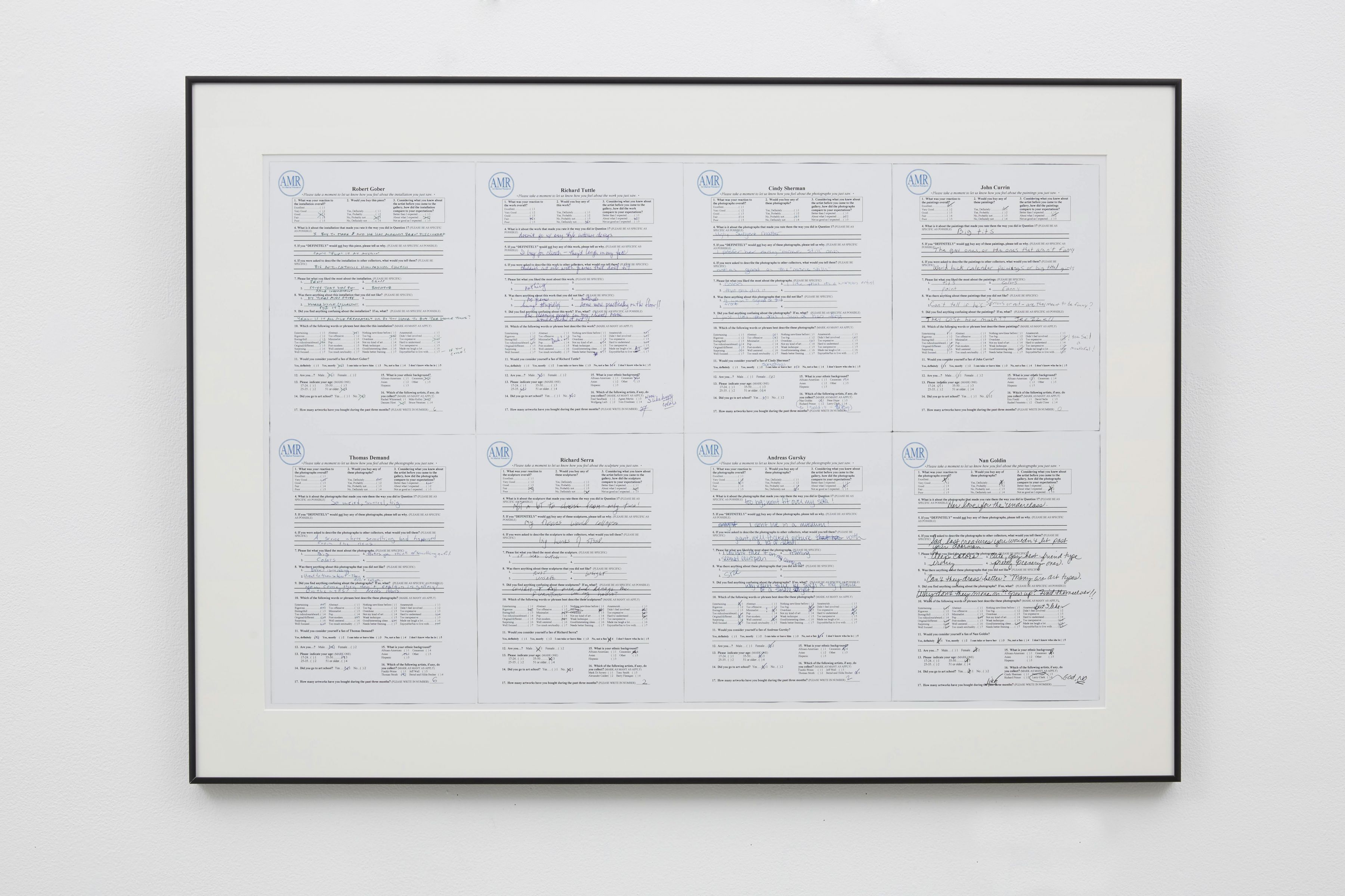 framed documents by john waters