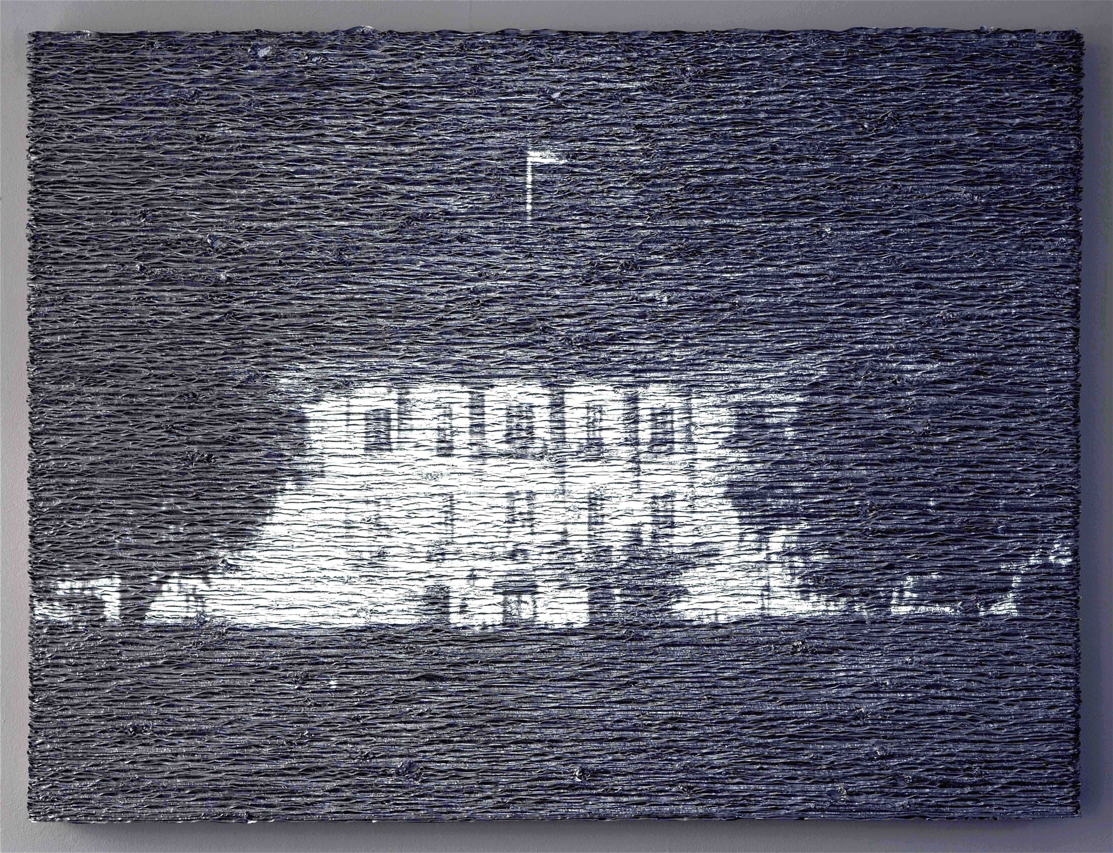 a political artwork by donald moffett of the white house available for sale
