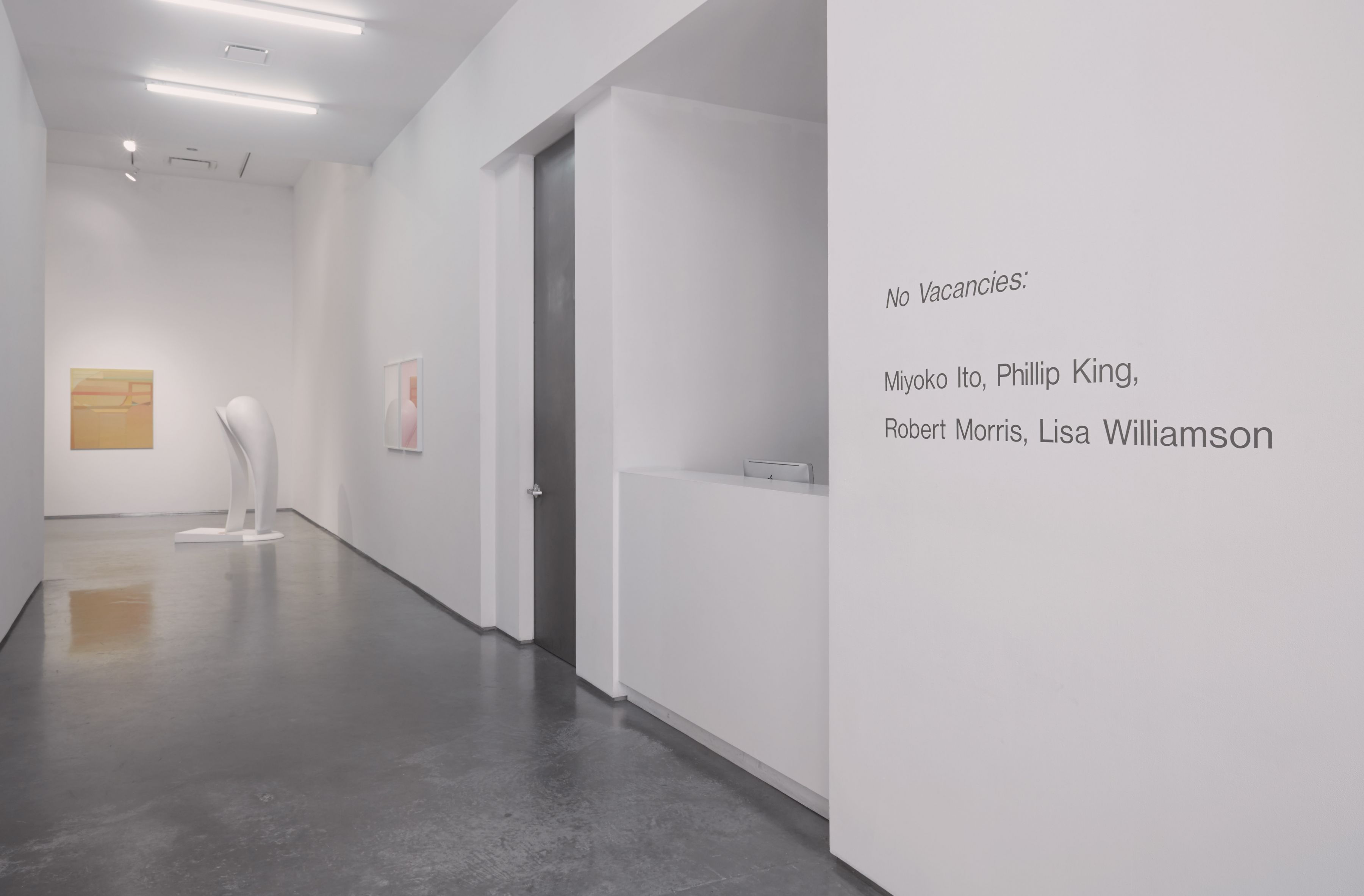 No Vacancies (Installation View), Marianne Boesky Gallery, 2015