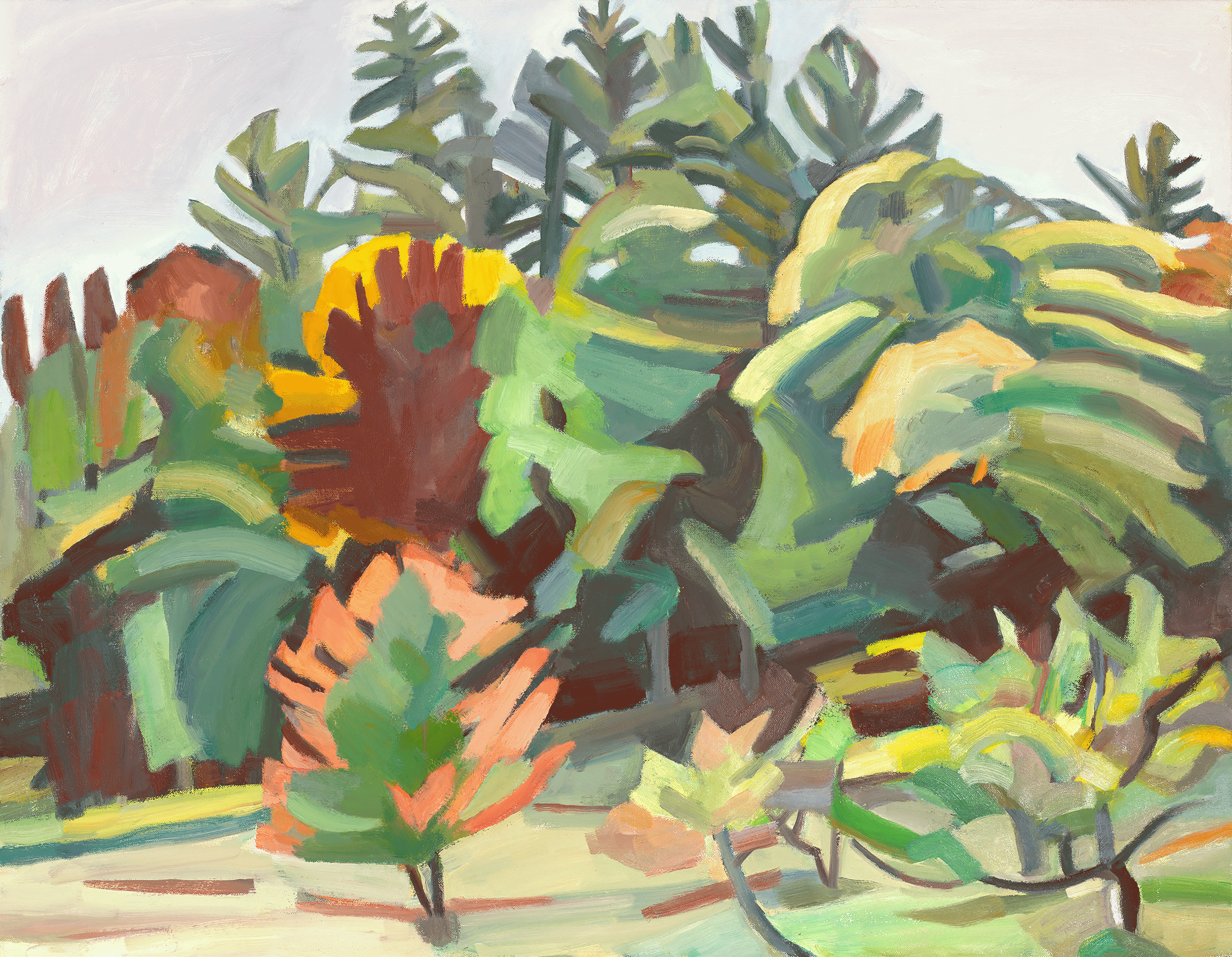 Early Fall II, 28" x 36", Oil On Canvas