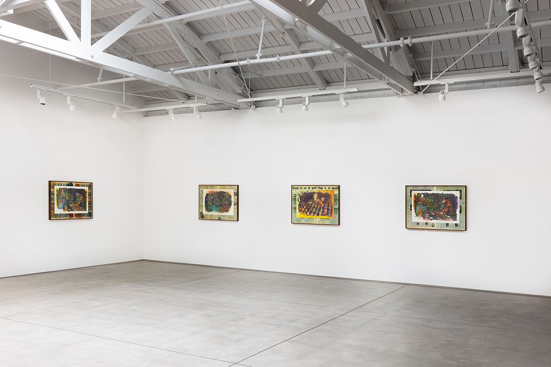 Allen Ruppersberg What a Strange Day it has Been, installation view