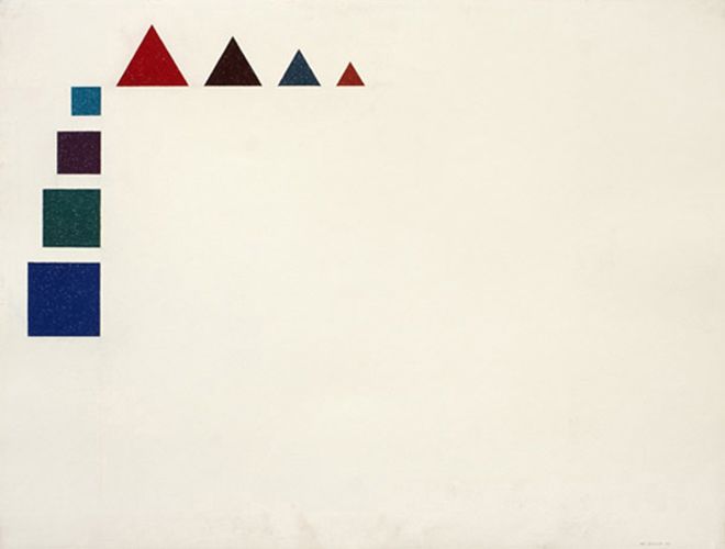 Triangular and Square (Reverse), 1975